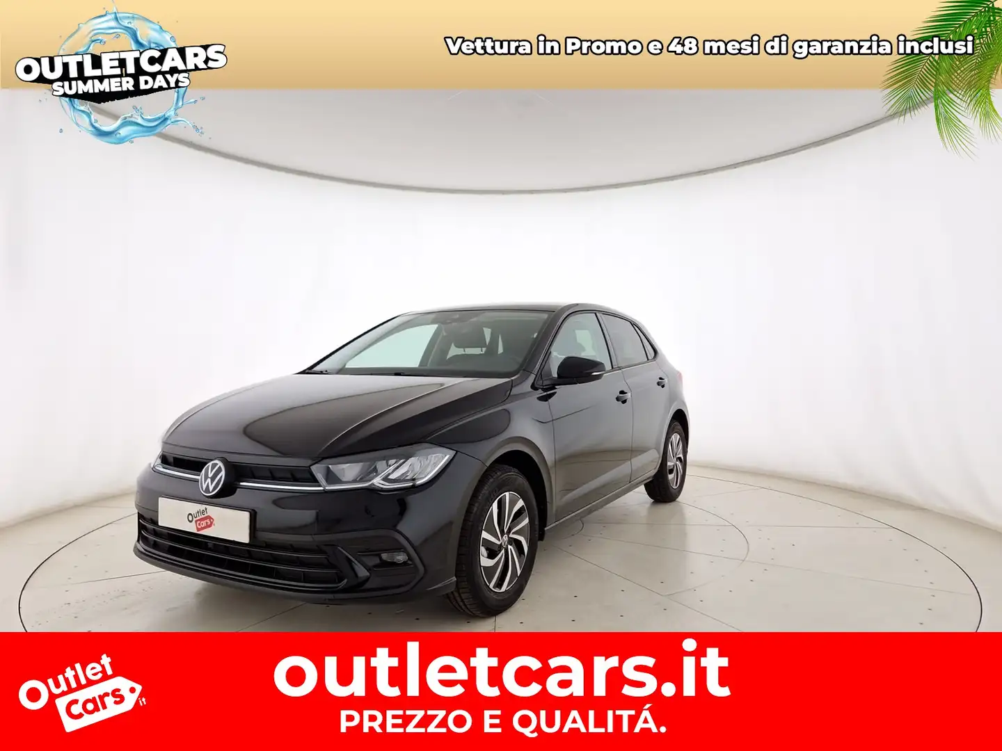 Volkswagen Polo 1.0 TSI EDITION  95 CV Nero - 1