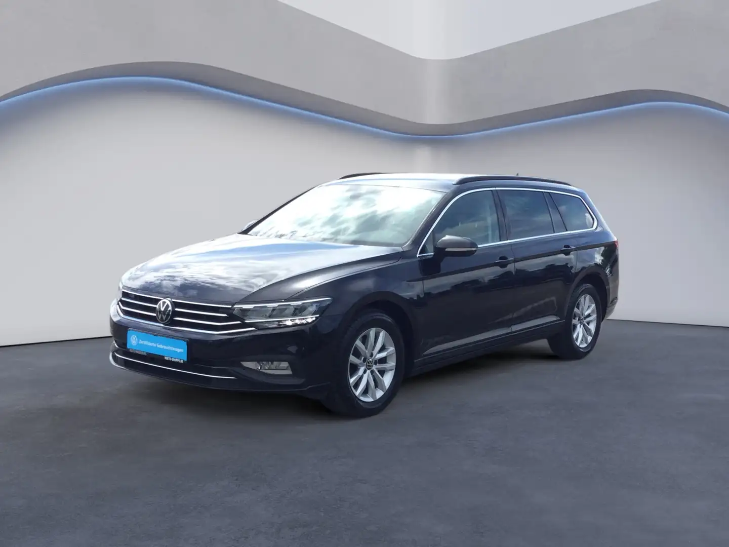 Volkswagen Passat Variant 2.0TDI BUSINESS DSG LED+Navi+PDC Nero - 1