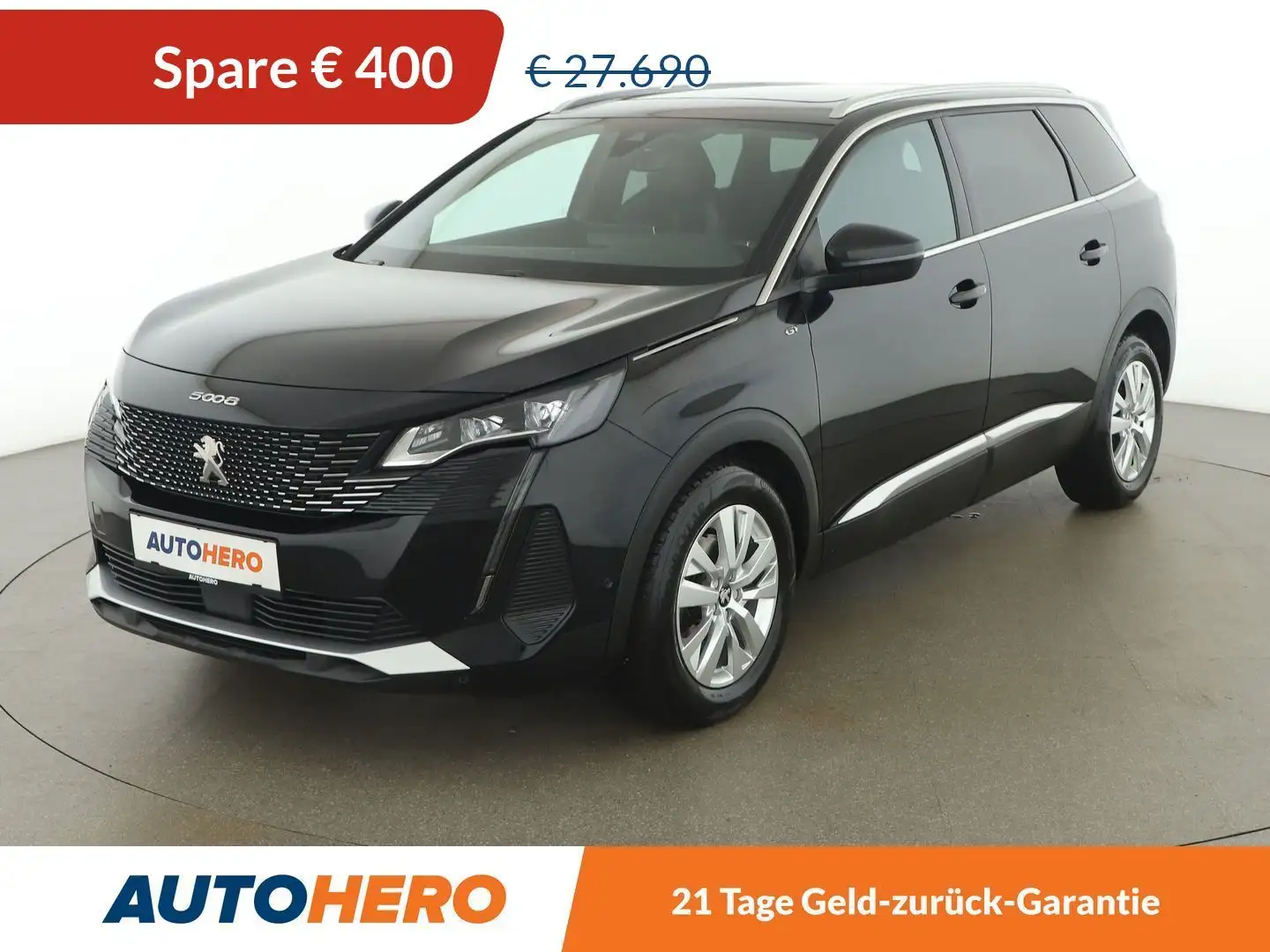 Peugeot 5008 1.5 Blue-HDi GT Schwarz - 1