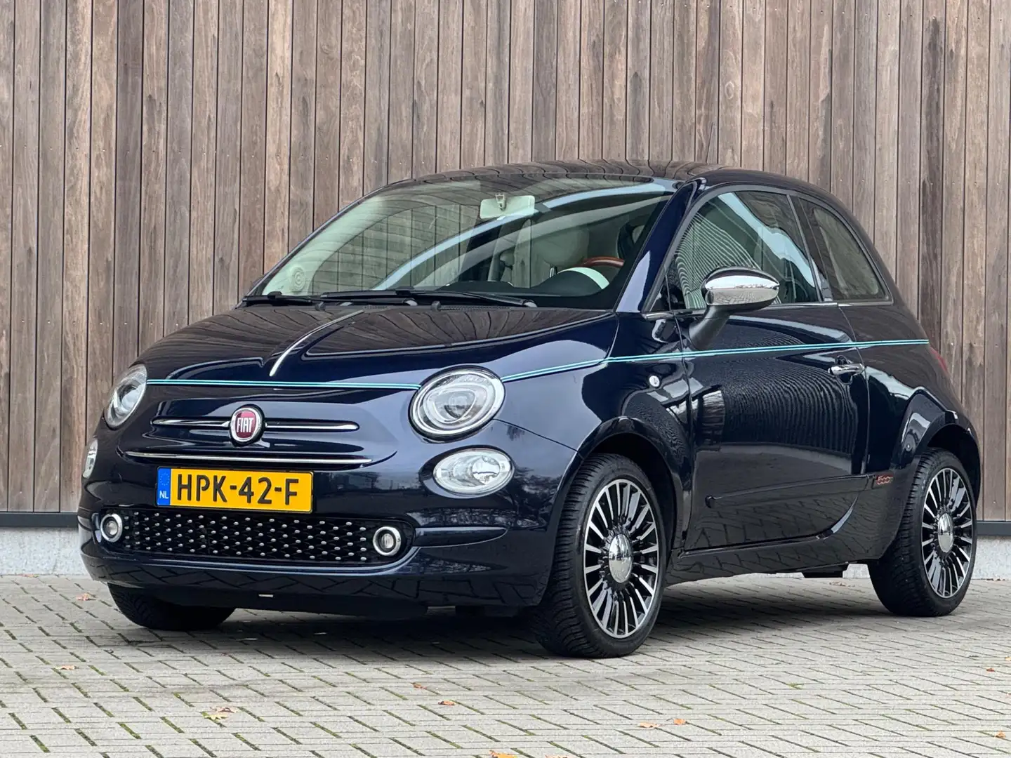 Fiat 500 1.2 Riva |Pano|Beats|Leder| Bleu - 2