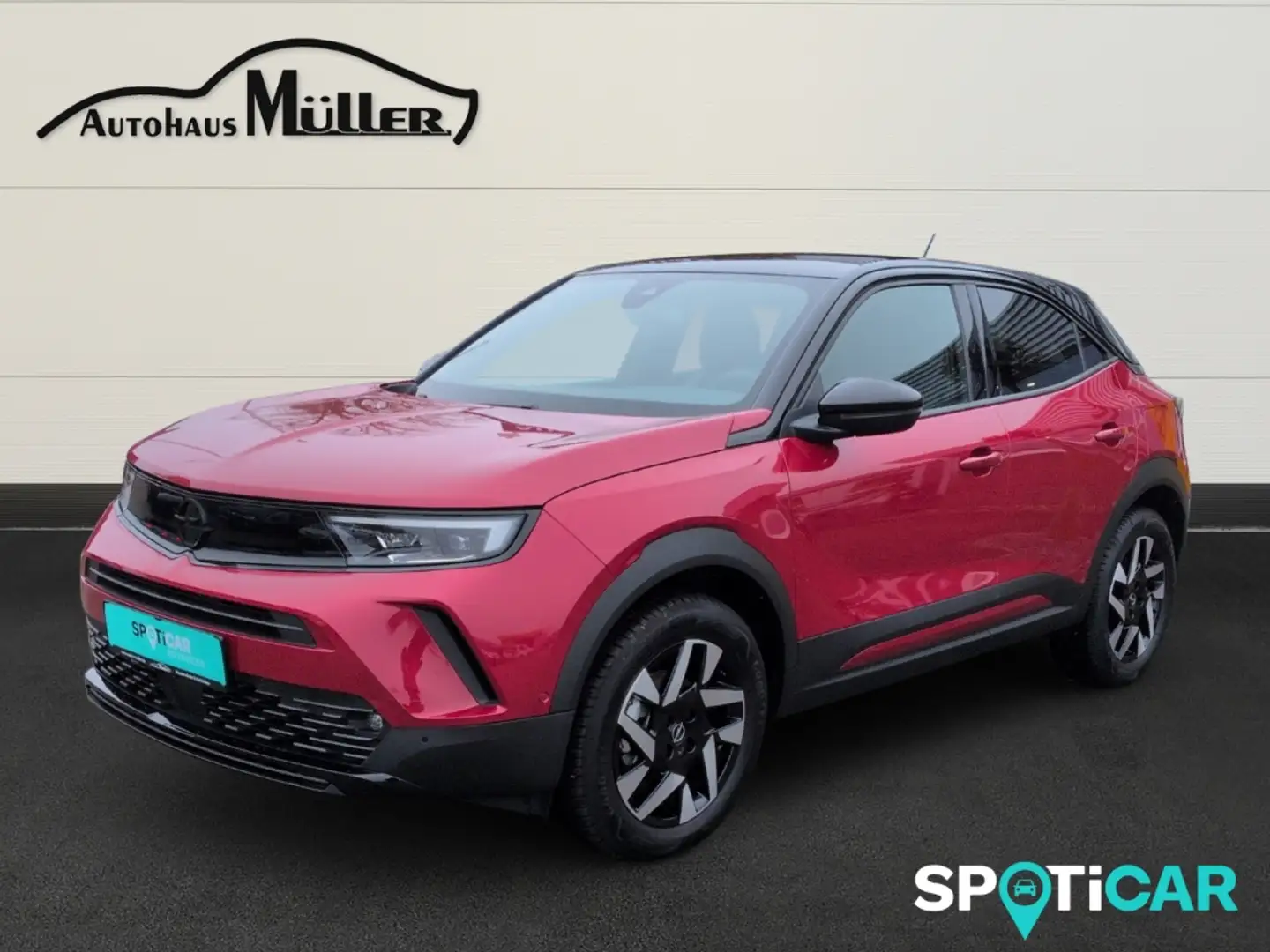 Opel Mokka GS Line 1.2 Turbo AUTO NAVI LED-Matrix SHZ Digital Rot - 1