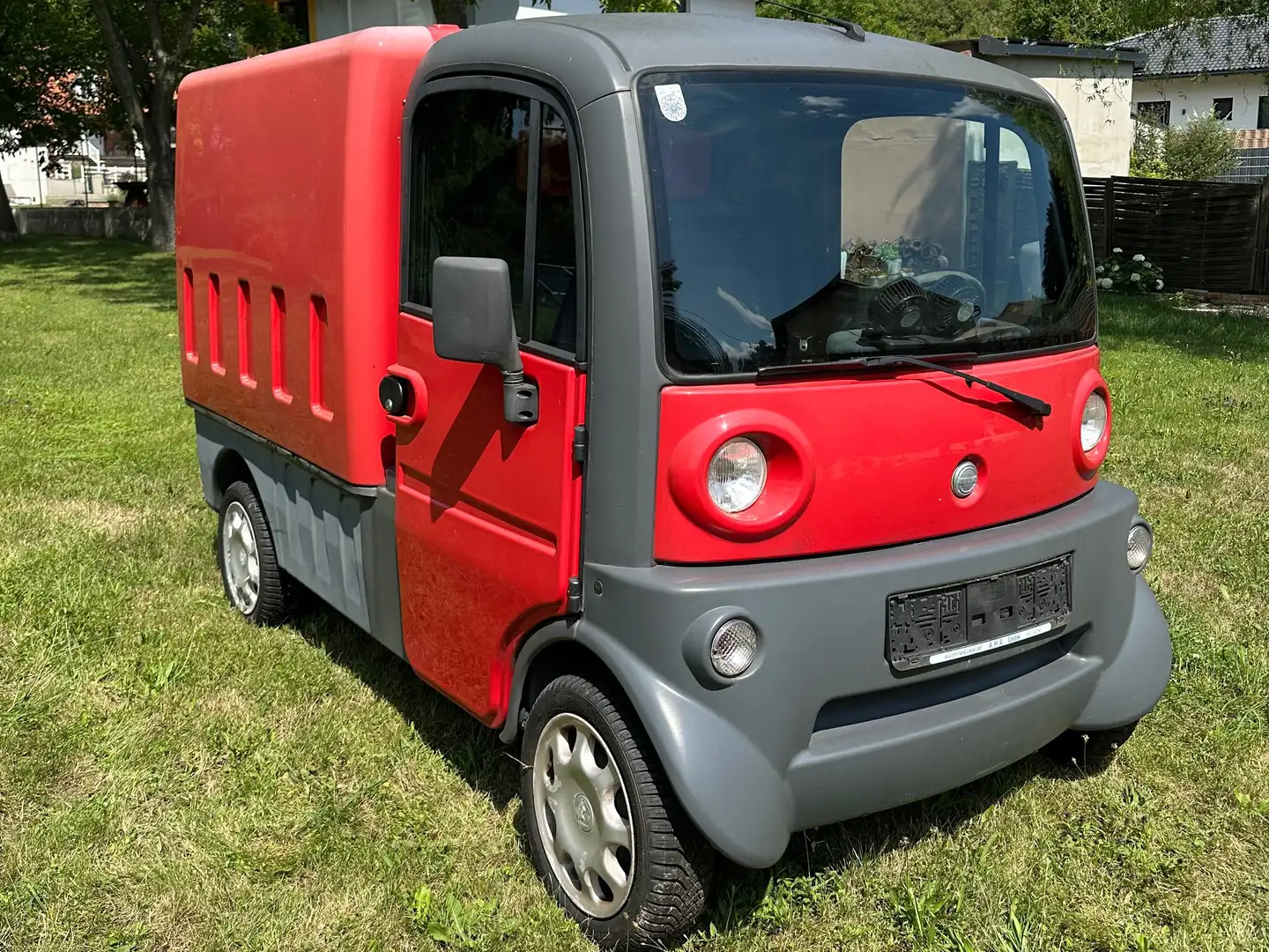 Aixam Mega D Truck Diesel  / Führerschein B Червоний - 2