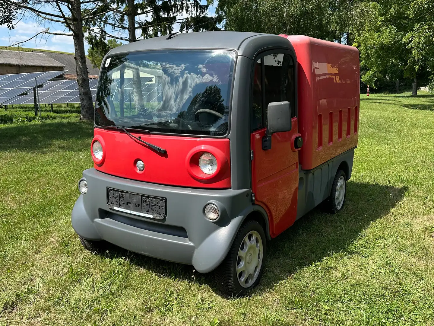Aixam Mega D Truck Diesel  / Führerschein B Червоний - 1