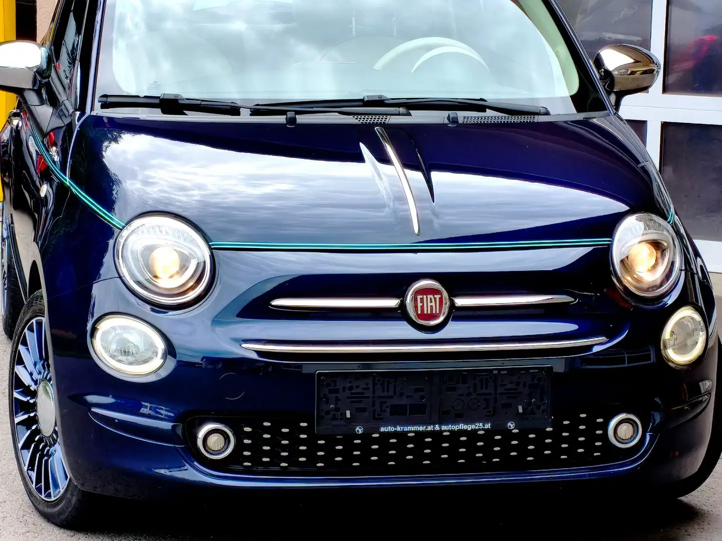 Fiat 500 ECO 1,2 69 Riva - Die kleinste Yacht der Welt Blau - 2