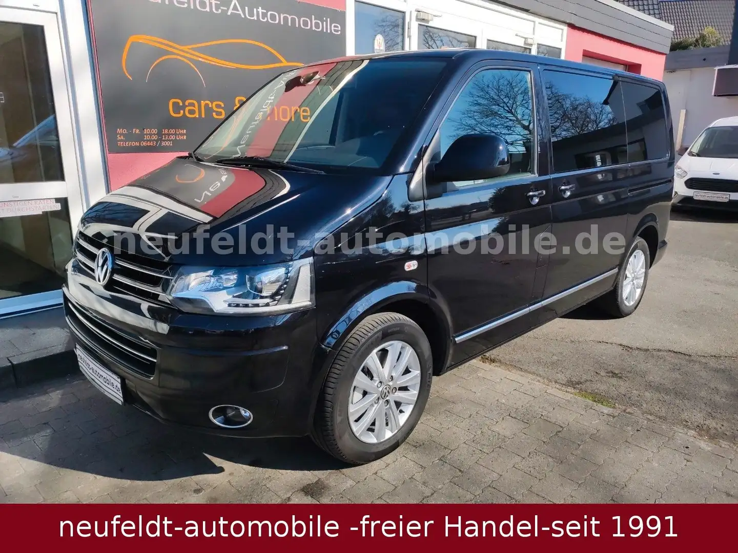 Volkswagen T5 Multivan T5  Multivan Highline 4Mot  MOTOR AGR DPF ZR NEU Schwarz - 1