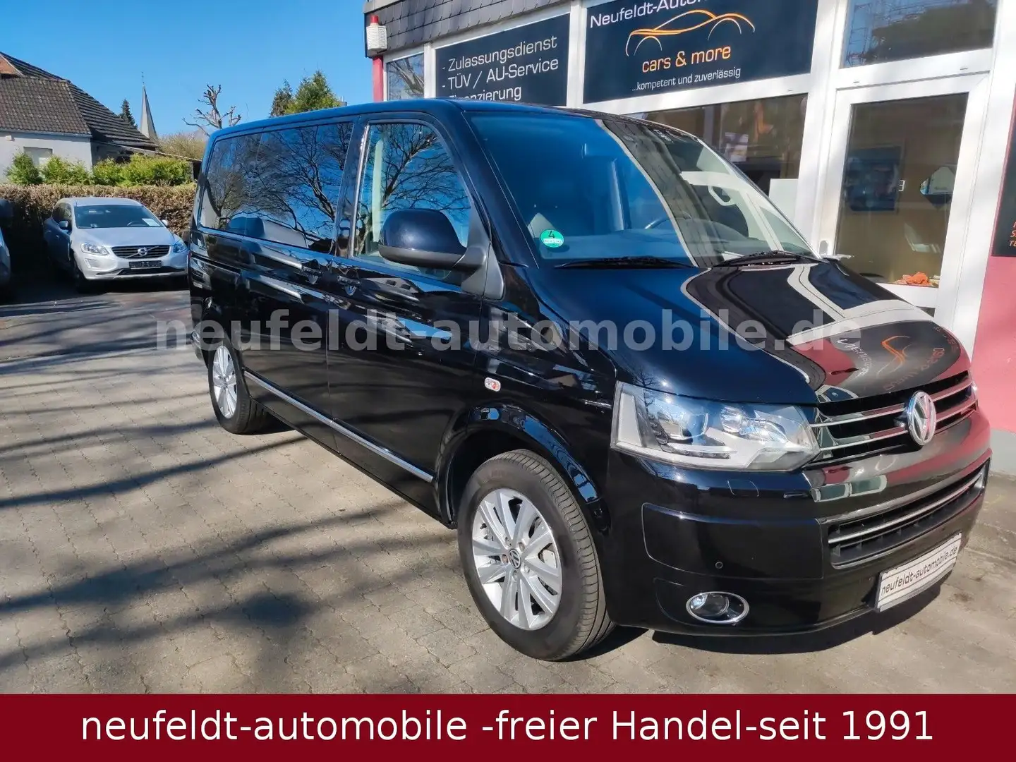 Volkswagen T5 Multivan T5  Multivan Highline 4Mot  MOTOR AGR DPF ZR NEU Schwarz - 2