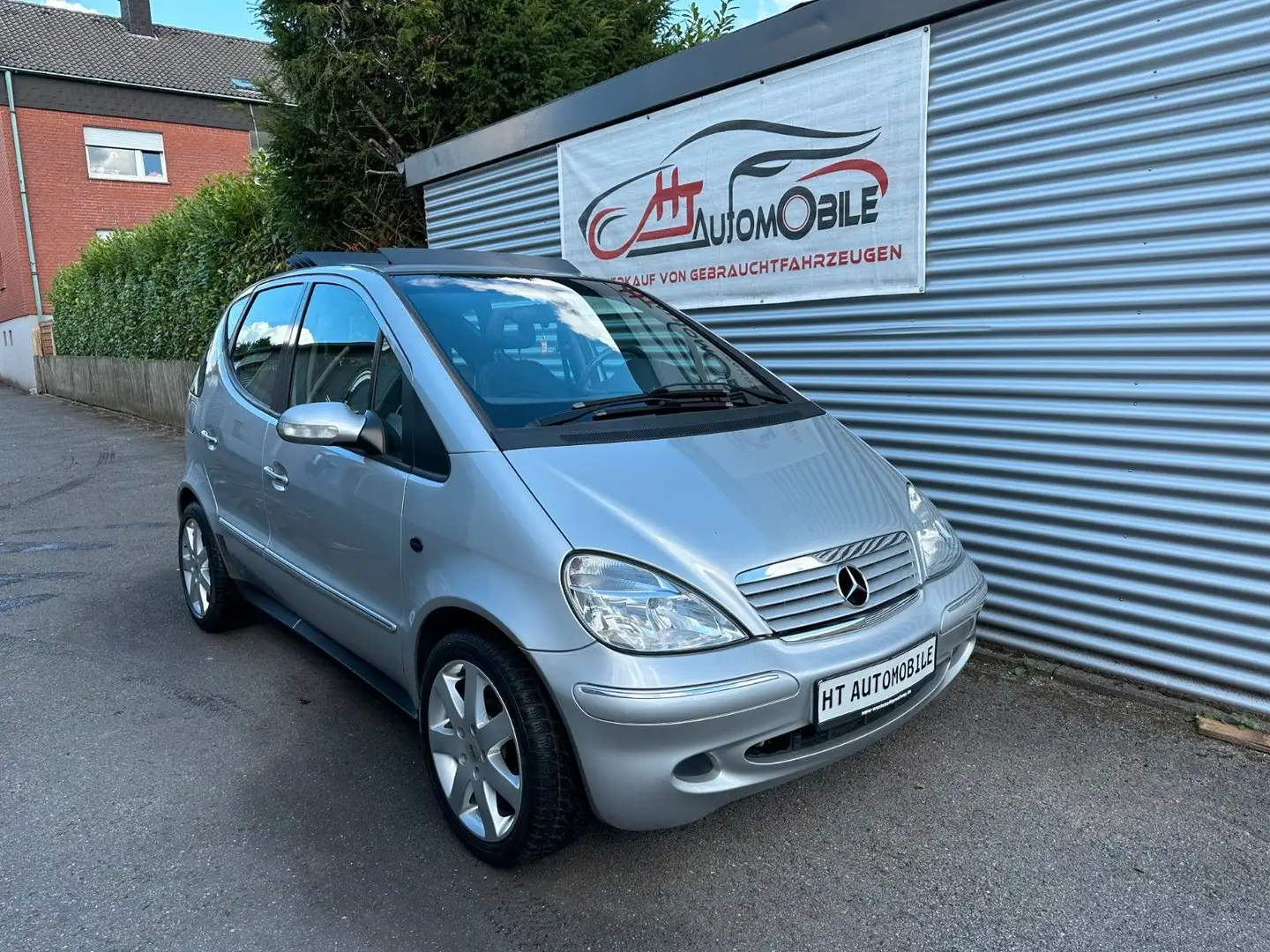 Mercedes-Benz A 190 AVANTGARDE TEILL/SHZ/KLIMA/FALTDACH Zilver - 1