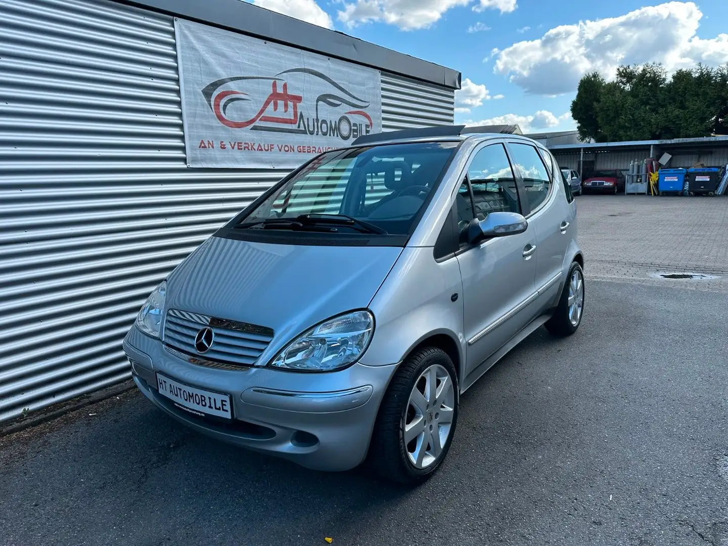 Mercedes-Benz A 190 AVANTGARDE TEILL/SHZ/KLIMA/FALTDACH Zilver - 2