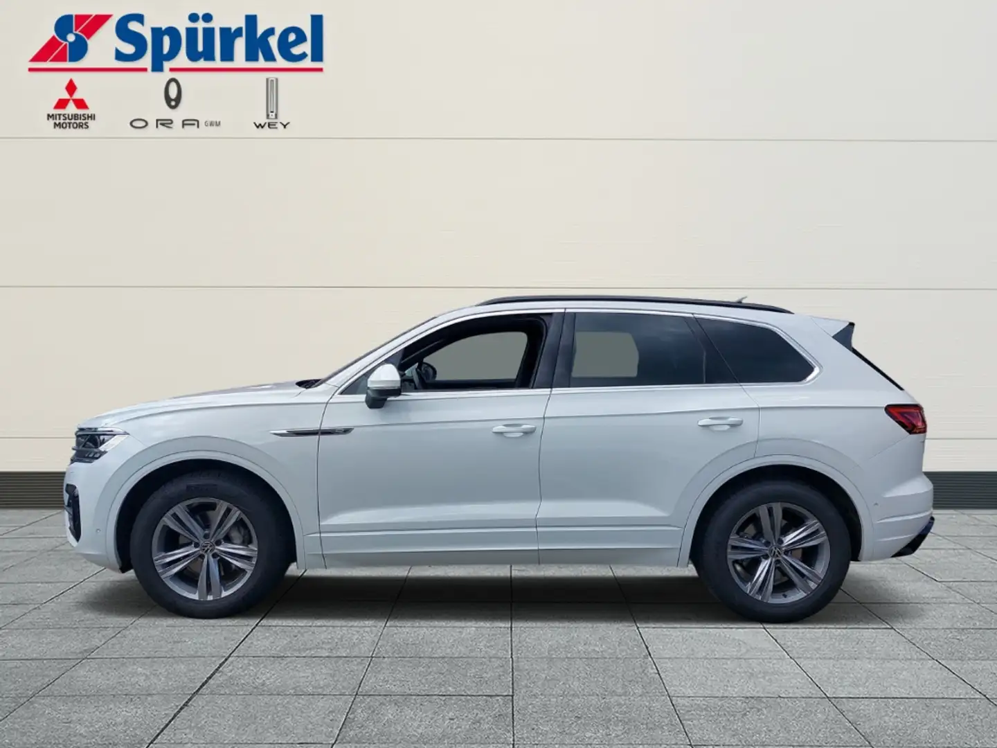 Volkswagen Touareg R-Line 4Motion TDI 3.0 V6, 3.500 kg Anhängerlast, Blanc - 2