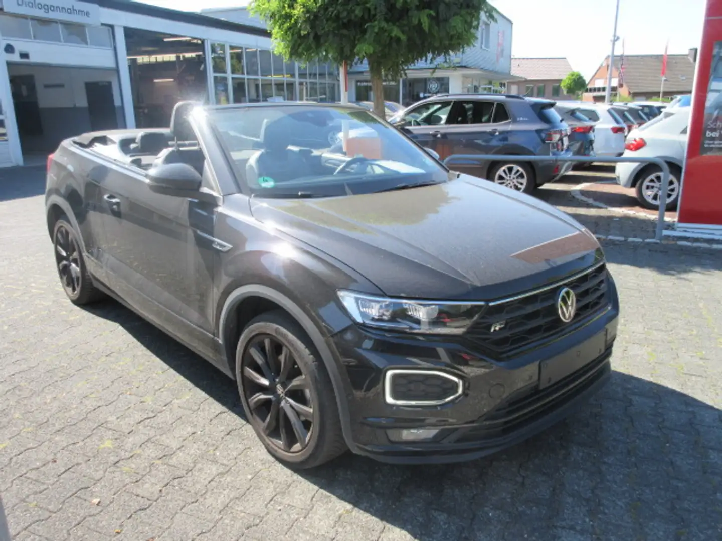 Volkswagen T-Roc Cabrio R-Line 1.5 TSI DSG NAVI KAMERA ALU 18 ACC LED APS SITZHEIZUNG CLIMATRONIC BLACK STYLE Schwarz - 1