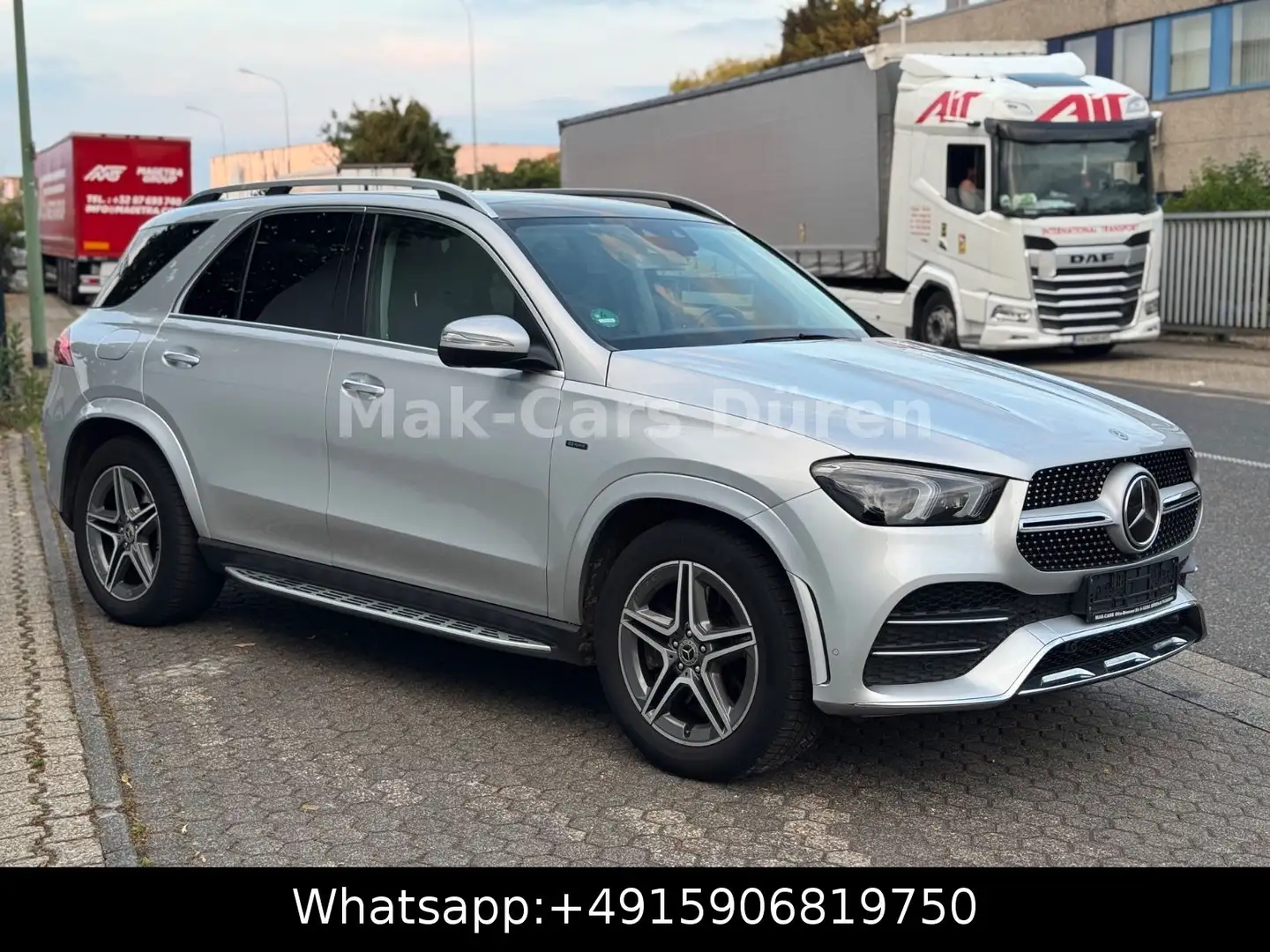Mercedes-Benz GLE 350 de/4Matic/Led/Pano/360°/ACC/Burmester/AMG Silber - 2