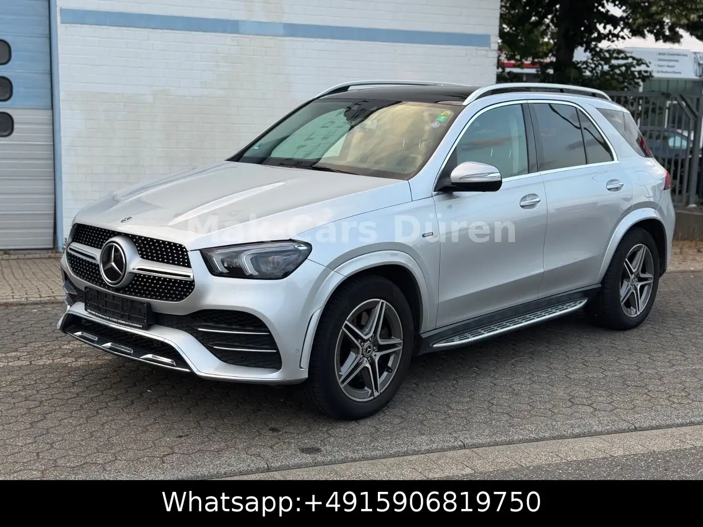 Mercedes-Benz GLE 350 de/4Matic/Led/Pano/360°/ACC/Burmester/AMG Silber - 1