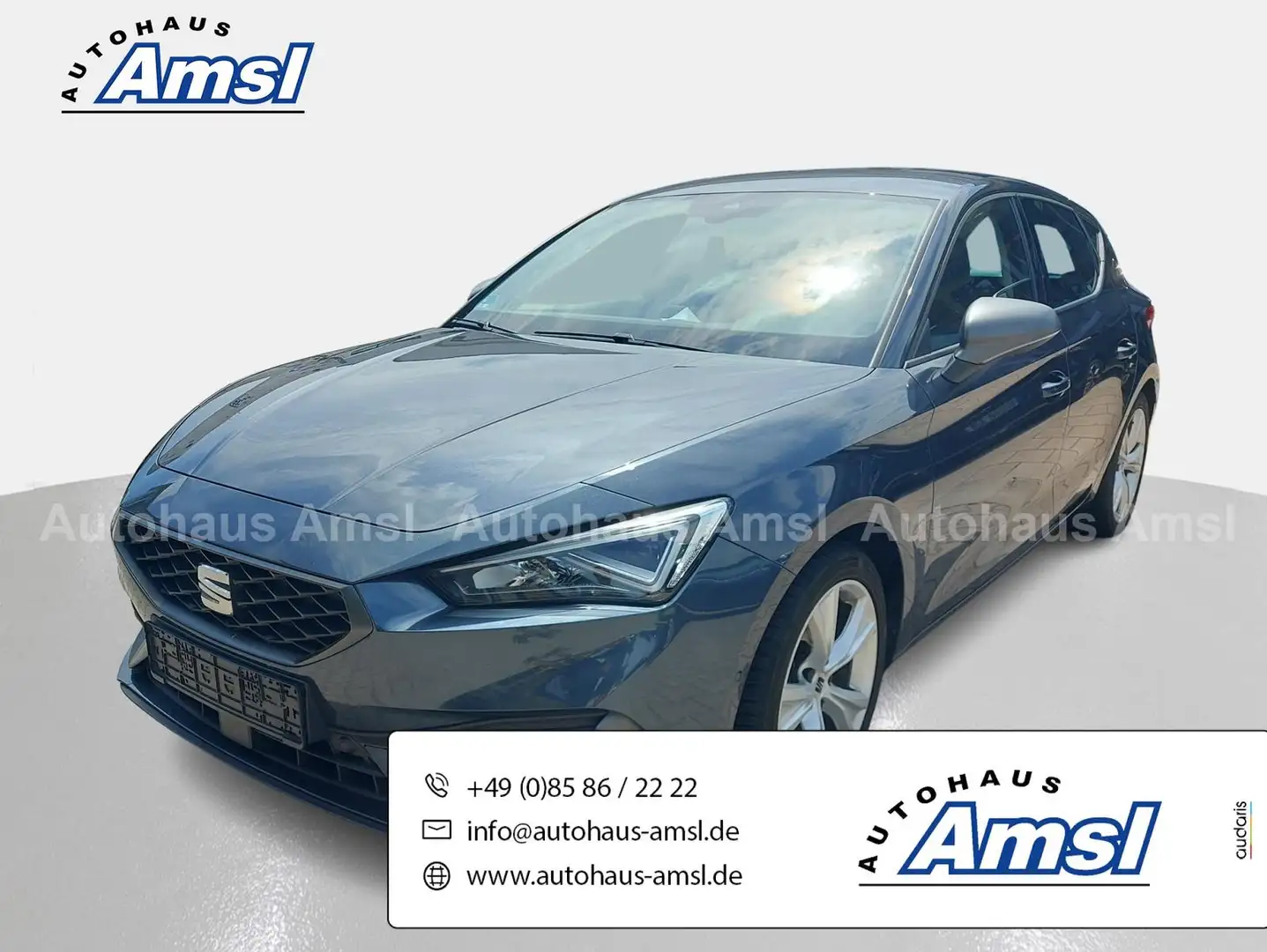 SEAT Leon 1.5 TSI FR*8-fach*Kam*PDC*Fulllink*ACC*Navi Grau - 1