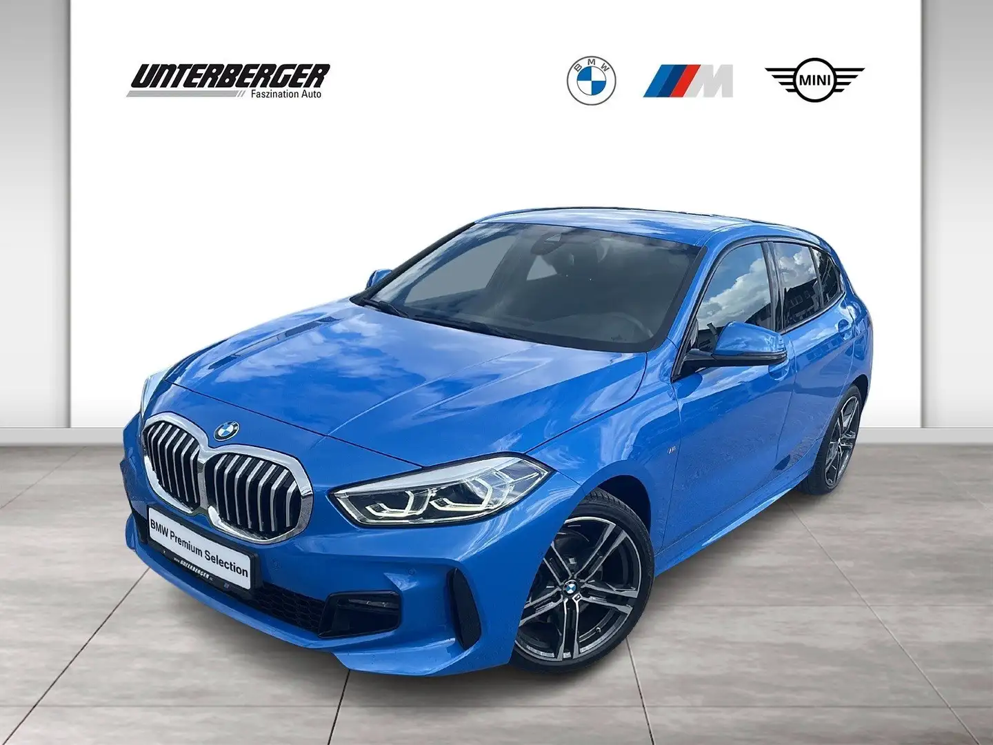 BMW 118 i Modell M Sport | Österreich-Paket | Innovations- Blauw - 1