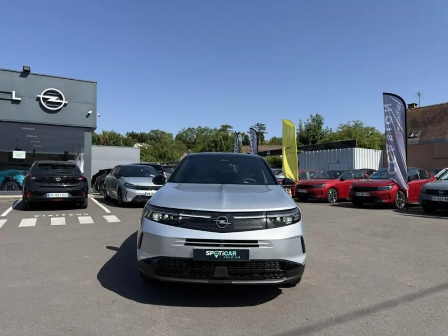Opel Grandland 1.2 Turbo Hybrid 145ch GS e-DCT6 Gris - 2