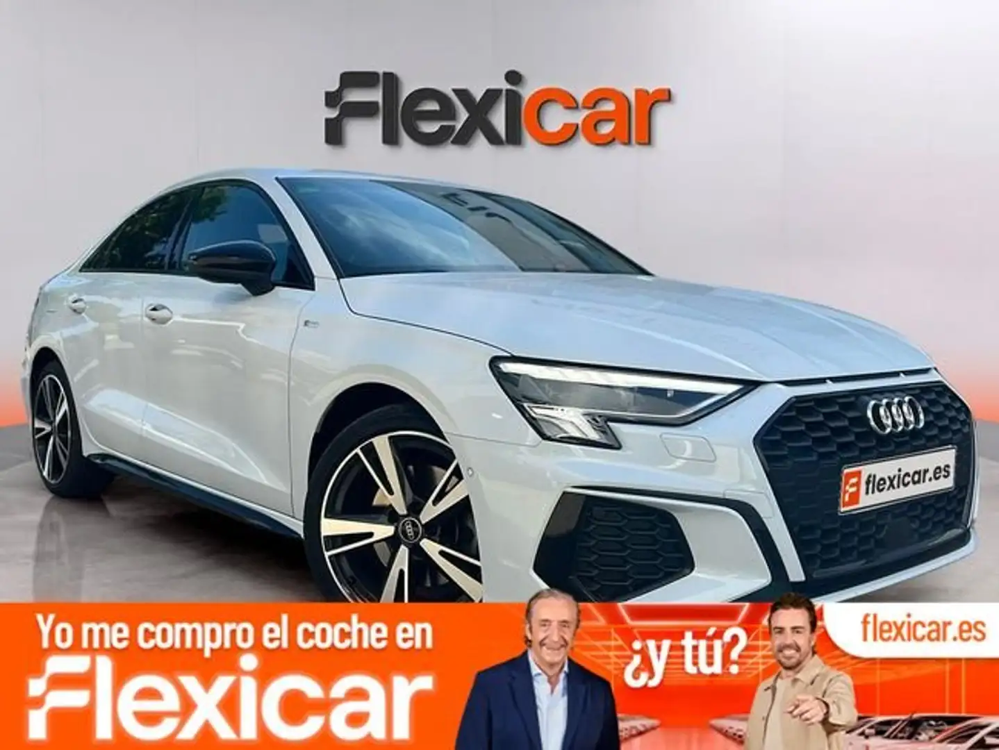 Audi A3 Sedán 30TDI S line Blanco - 1