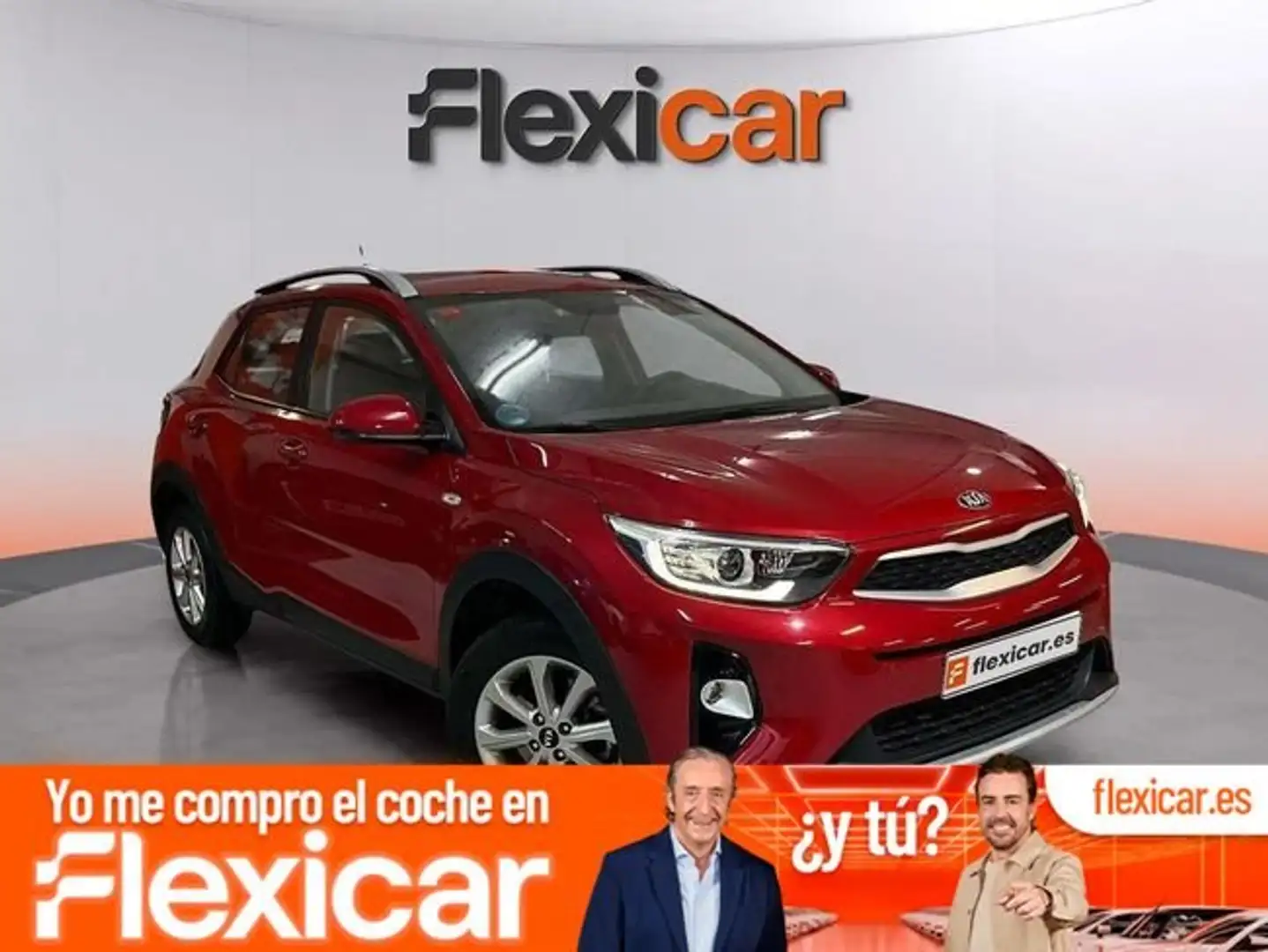 Kia Stonic 1.2 CVVT 62kW (84CV) Business Rojo - 1