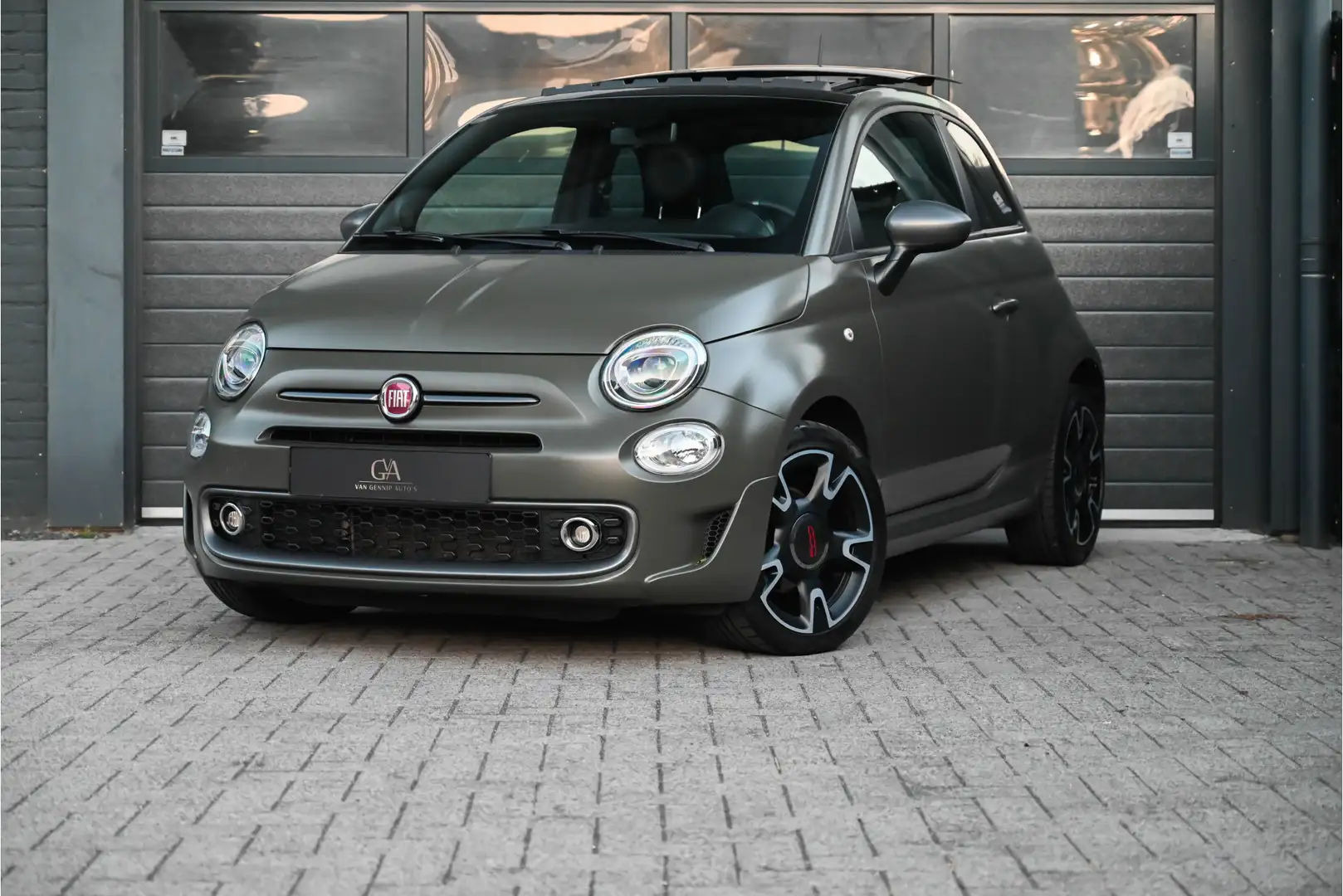 Fiat 500 1.2 Lounge Pano,Navi Vert - 1