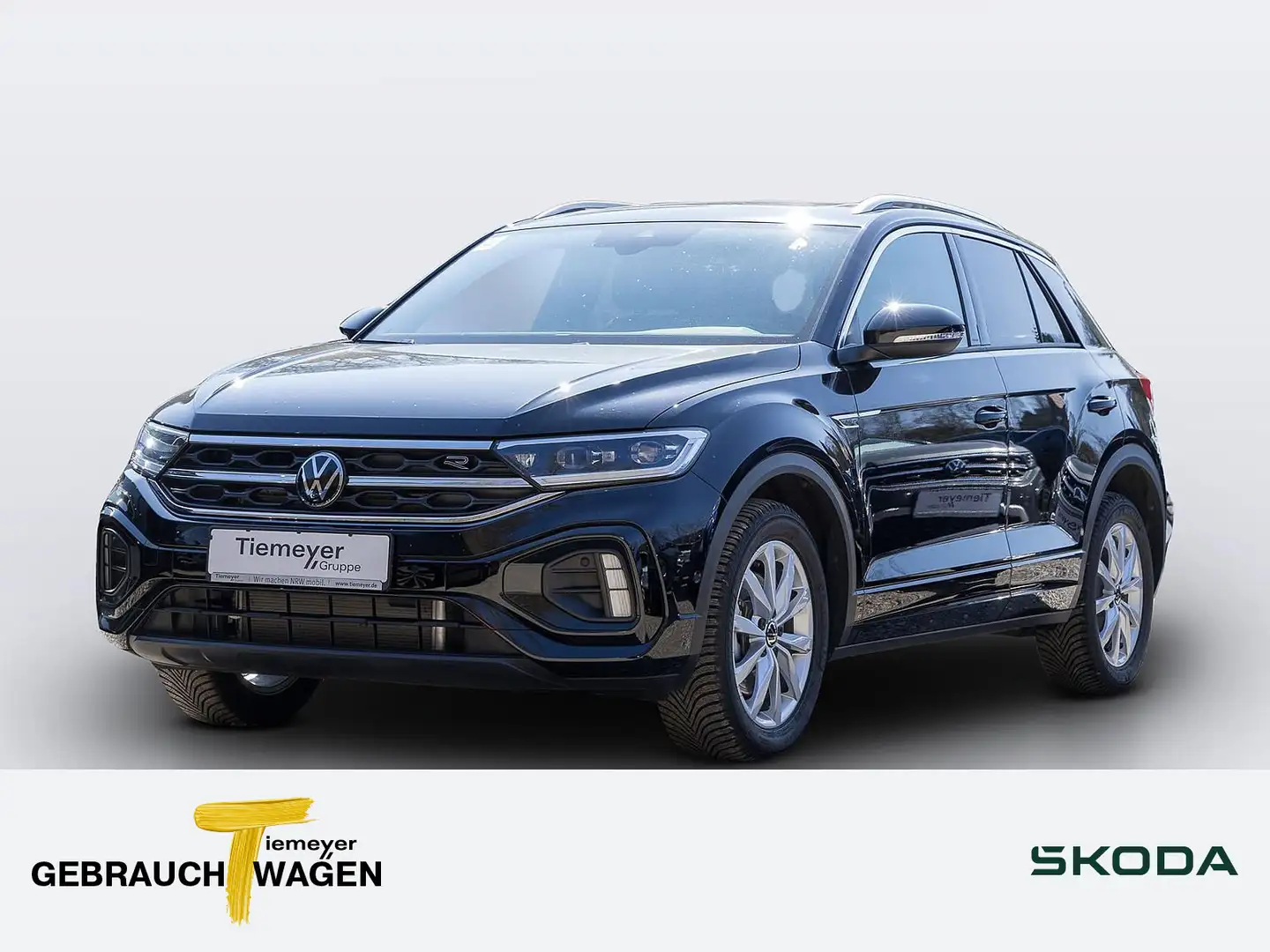 Volkswagen T-Roc 1.5 TSI DSG R-LINE PANO LM19 AHK KAMERA Nero - 1