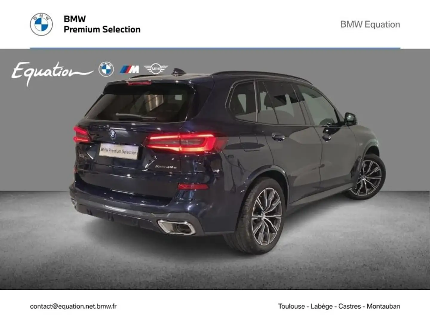 BMW X5 xDrive45e 394ch M Sport 17cv Noir - 2