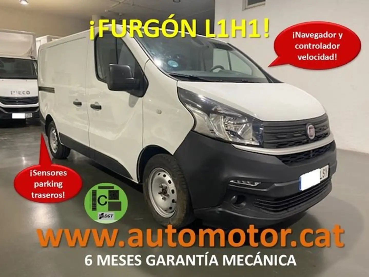 Fiat Talento Fg. 2.0 Mjt S&S Largo 1,2 Techo Alto 125kW Blanc - 1