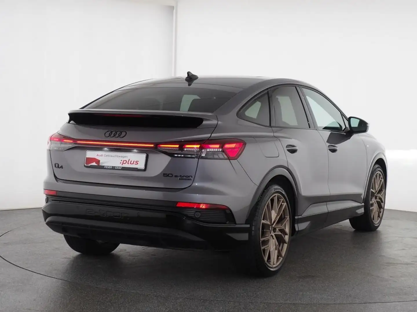 Audi Q4 e-tron Sportback 50e-tron editon one/21`/Pano/Kamera Grijs - 2
