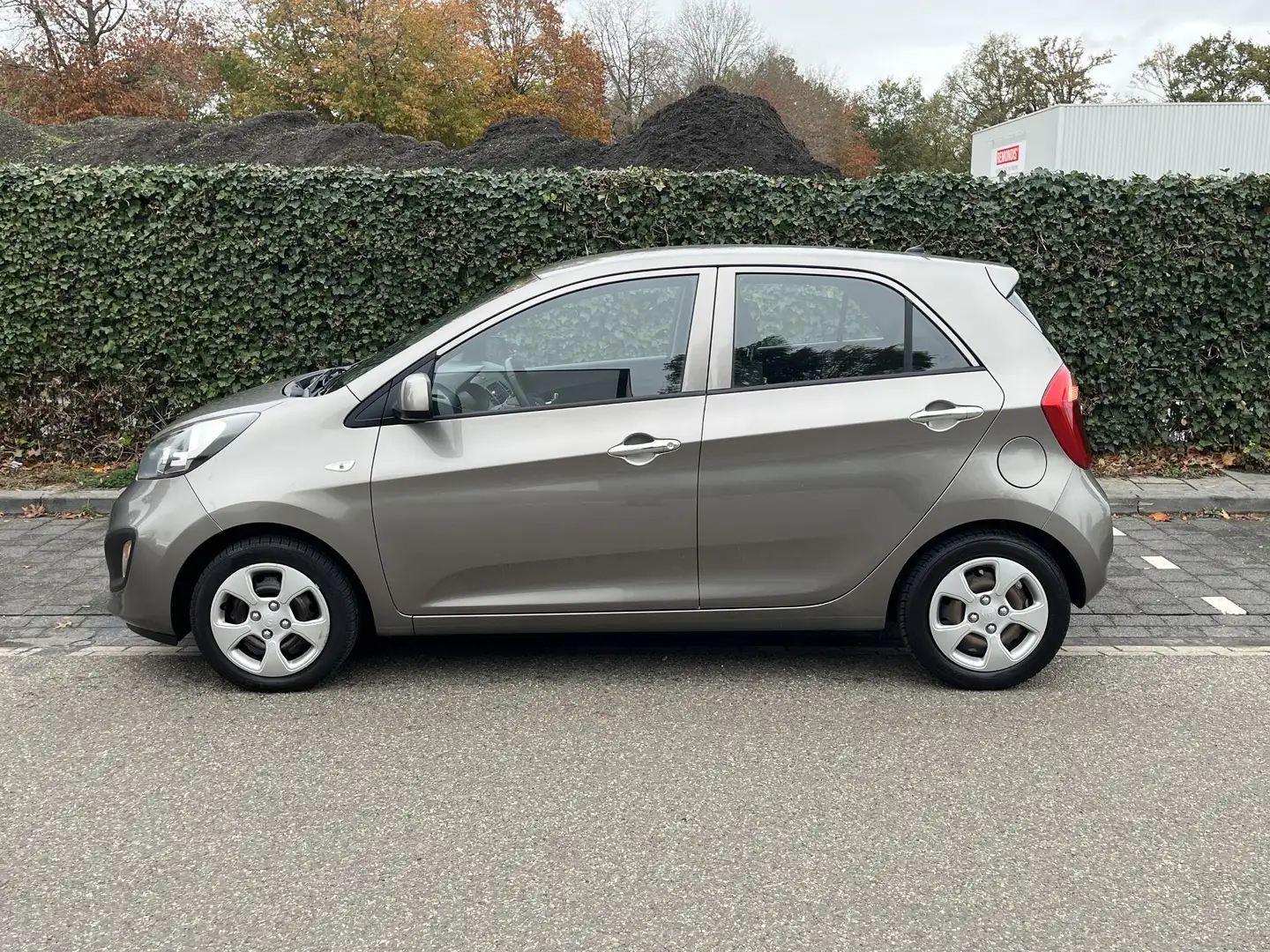 Kia Picanto 1.0 CVVT Comfort Pack * Airco * 5 deurs * Apk 10-2 Grijs - 2