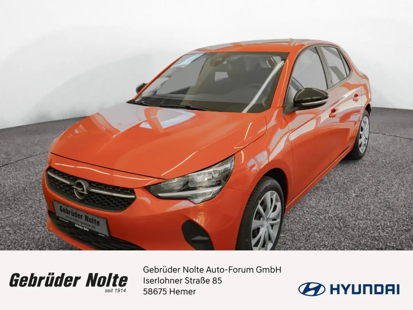 Opel Corsa e Edition KLIMA PDC KAMERA INTELLILINK Orange - 1