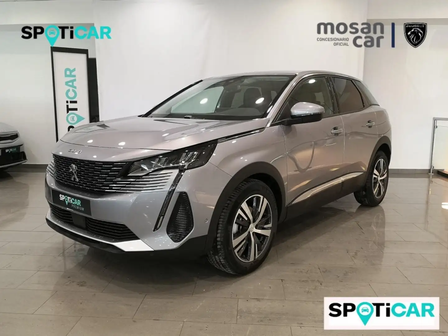 Peugeot 3008 1.2 PURETECH 130 ALLURE PACK GPS LL18 RADAR AR+CAM Grau - 1