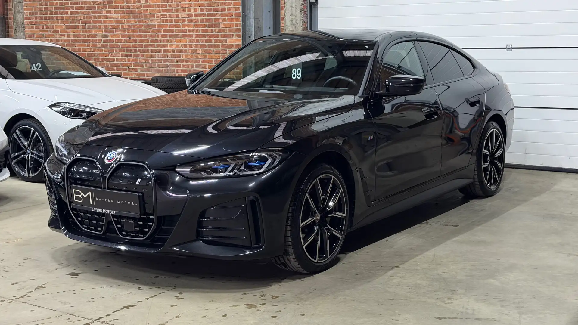 BMW i4 eDrive35 Gran Coupe M Sport Garantie Noir - 1