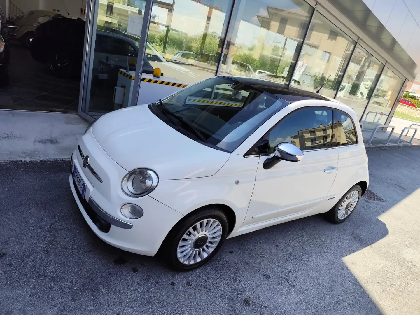 Fiat 500 500 III 1.2 Lounge 69cv Blanc - 1