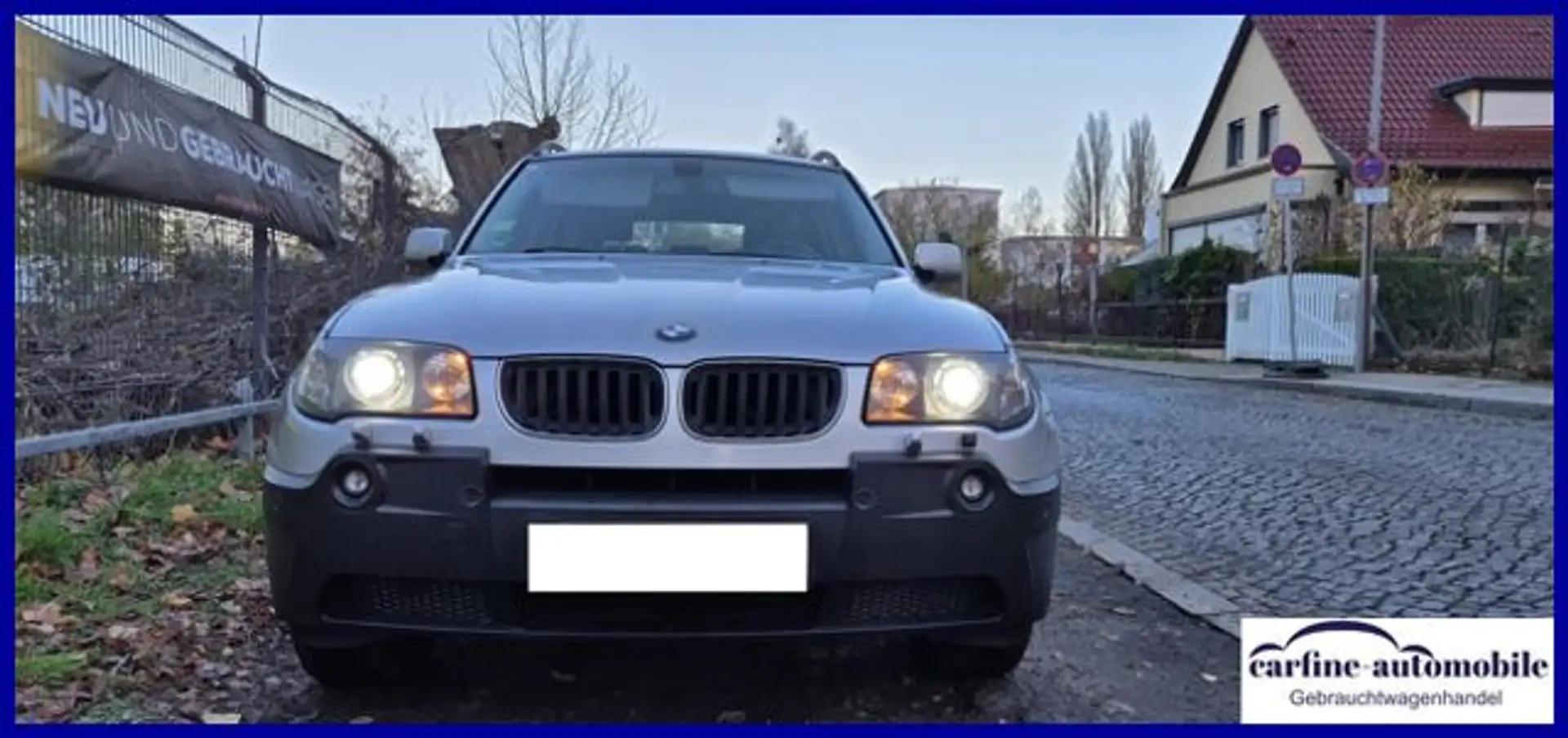 BMW X3 2.0d **163TKM**Allrad Leder Xenon PDC Allw. Argento - 2