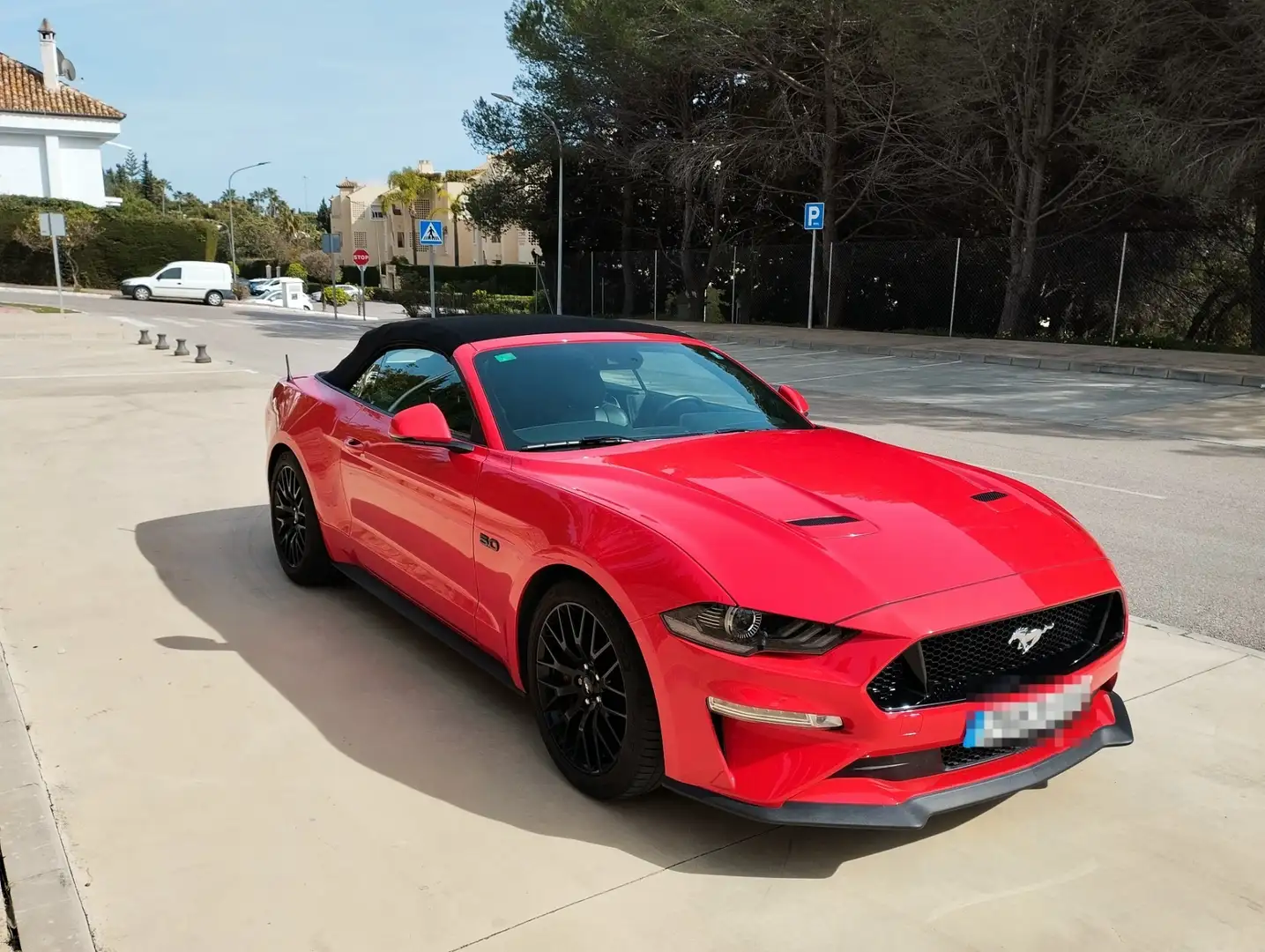 Ford Mustang Convertible 5.0 Ti-VCT V8 Aut. GT Rojo - 2