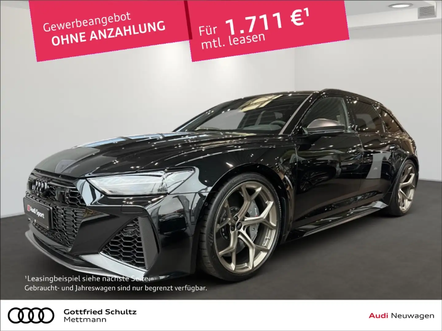 Audi RS6 AVANT LAST EDITION PERFORMANCE PANO UVM 4.0 TFSI q Schwarz - 1