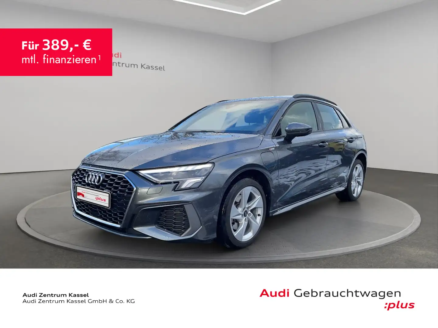 Audi A3 A3 SB 40 TFSIe S line LED Navi PDC+ CarPlay Gris - 1
