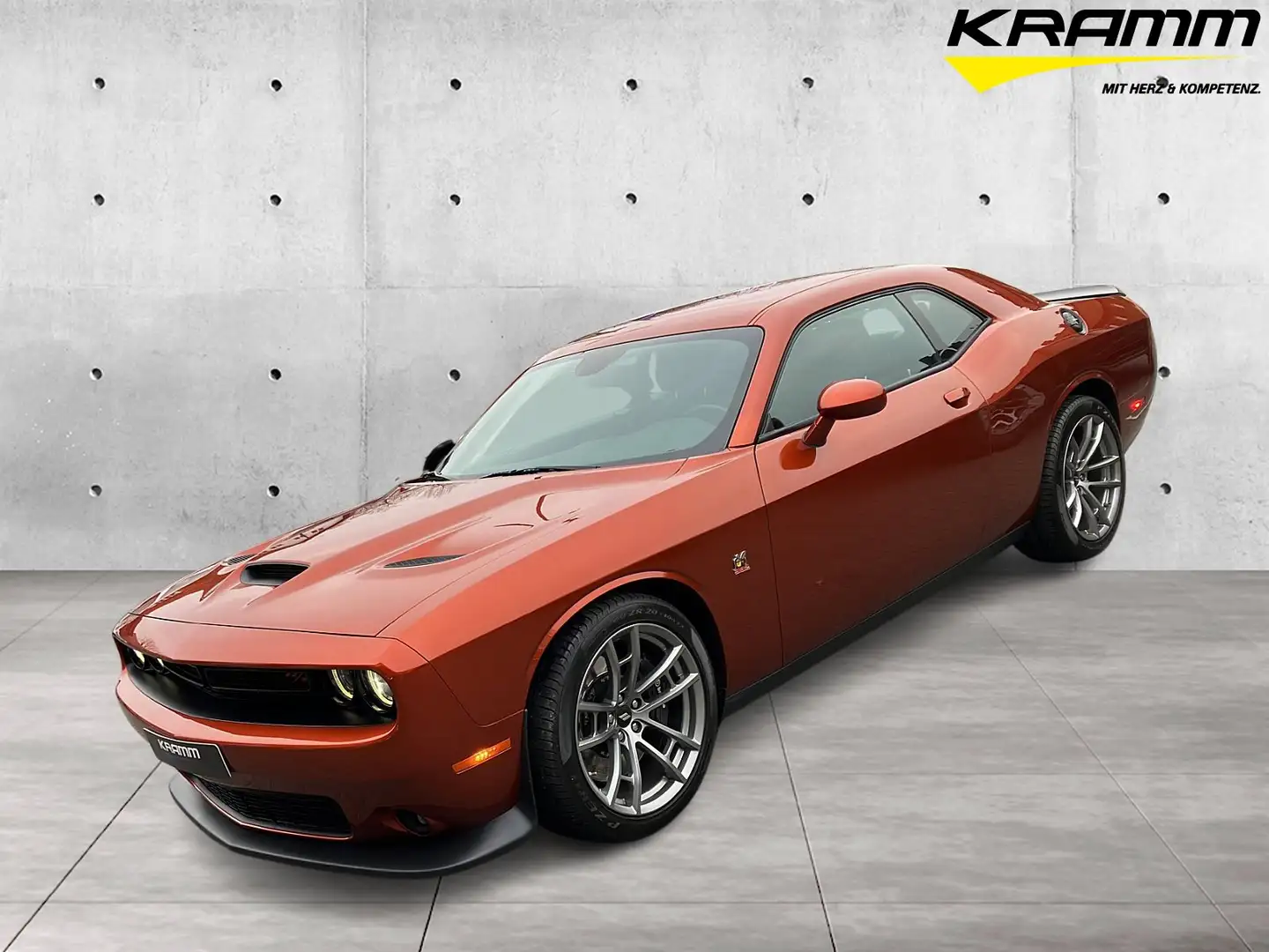 Dodge Challenger R/T Scat Pack 6.4 V8 Narancs - 1
