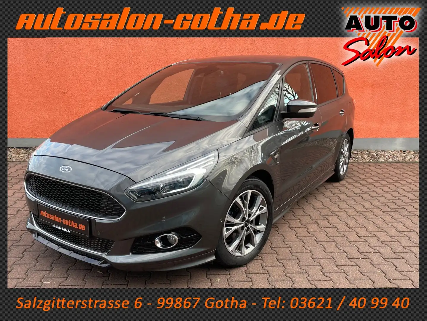Ford S-Max 2.0 EcoBoost ST-Line 7-Sitzer LED+NAVI CAM Grau - 1