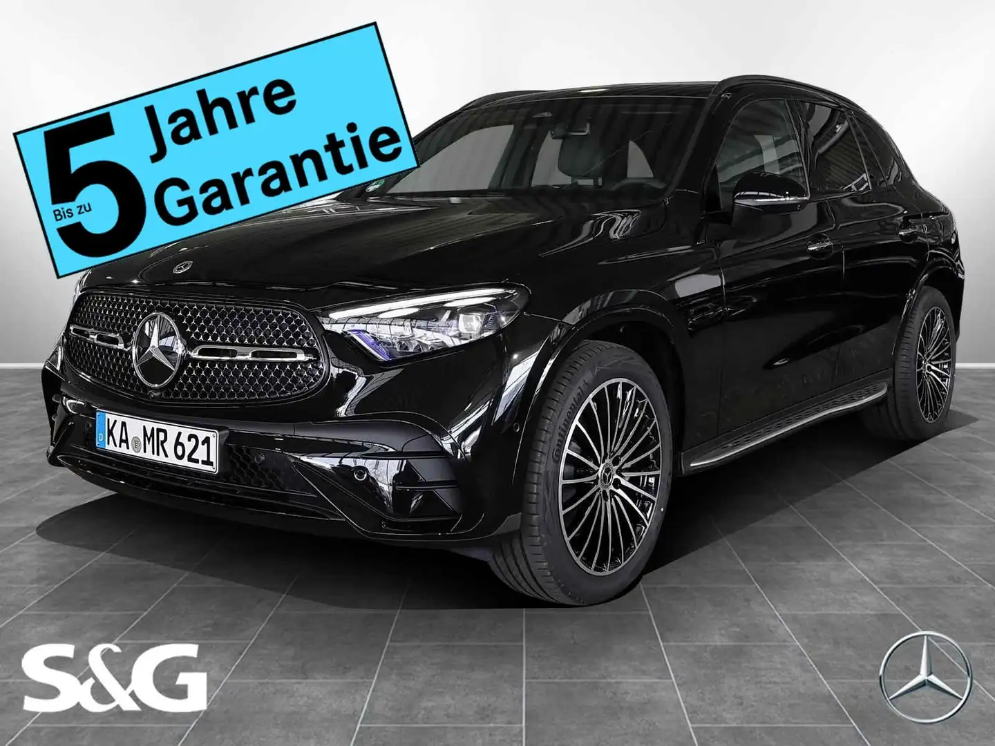 Mercedes-Benz GLC 220 d 4M AMG MBUX+360°+AHK+Pano+DIG-LED+20" Noir - 1
