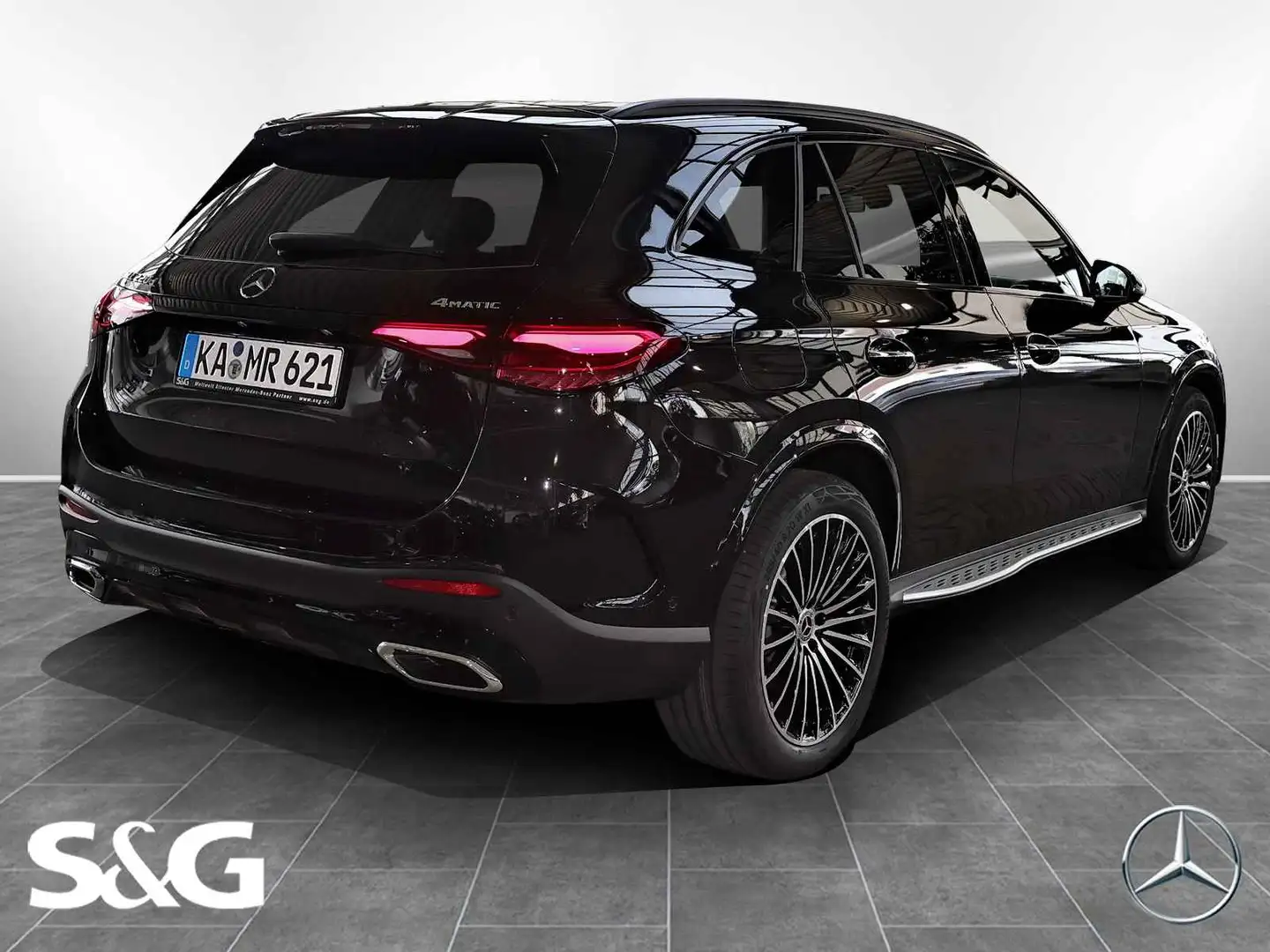 Mercedes-Benz GLC 220 d 4M AMG MBUX+360°+AHK+Pano+DIG-LED+20" Noir - 2