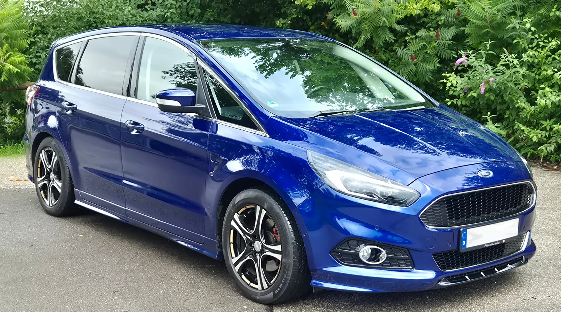 Ford S-Max S-Max 2.0 TDCi Bi-Turbo Aut. Titanium Modrá - 2