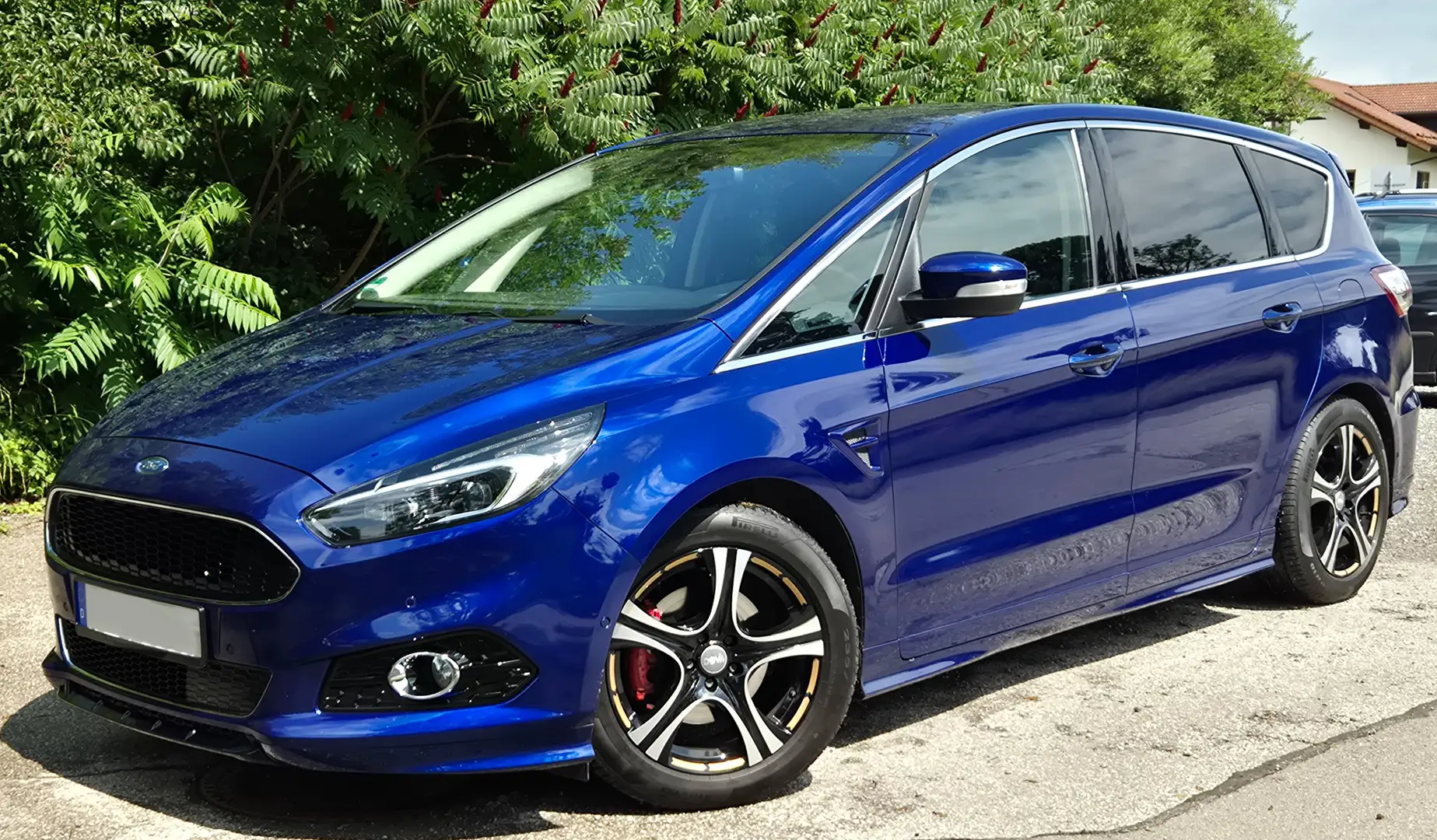 Ford S-Max S-Max 2.0 TDCi Bi-Turbo Aut. Titanium Modrá - 1