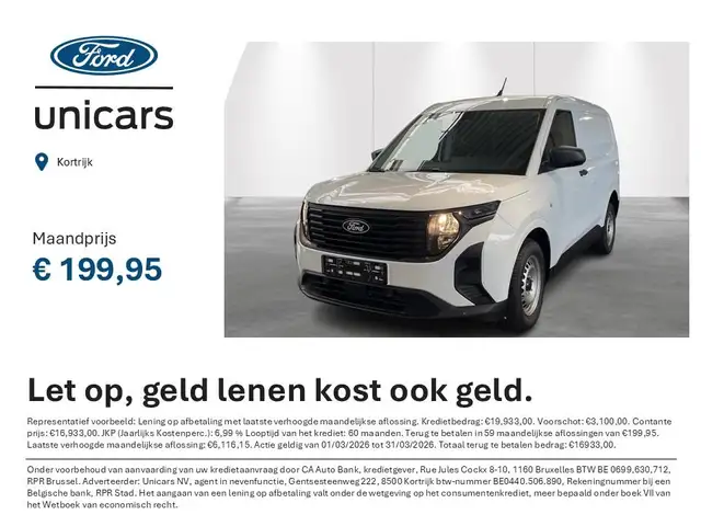 Ford Transit Courier 1.0 EcoBoost 73kW Ambiente