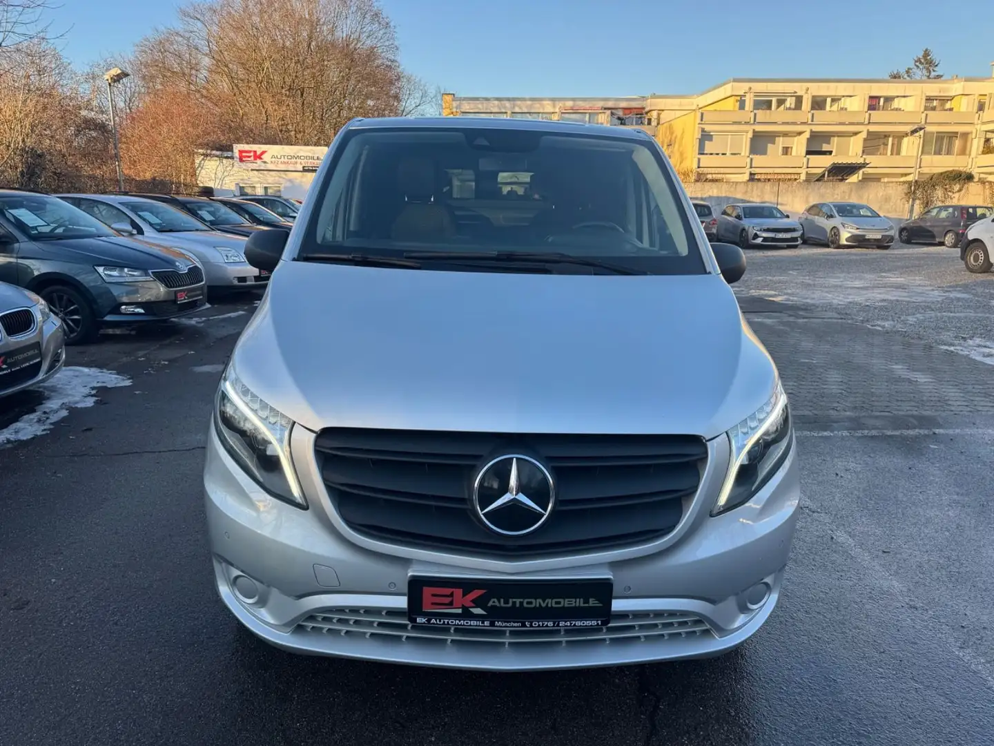 Mercedes-Benz Vito Kasten /119 CDI RWD extralang Aut Navi Kame Silber - 2