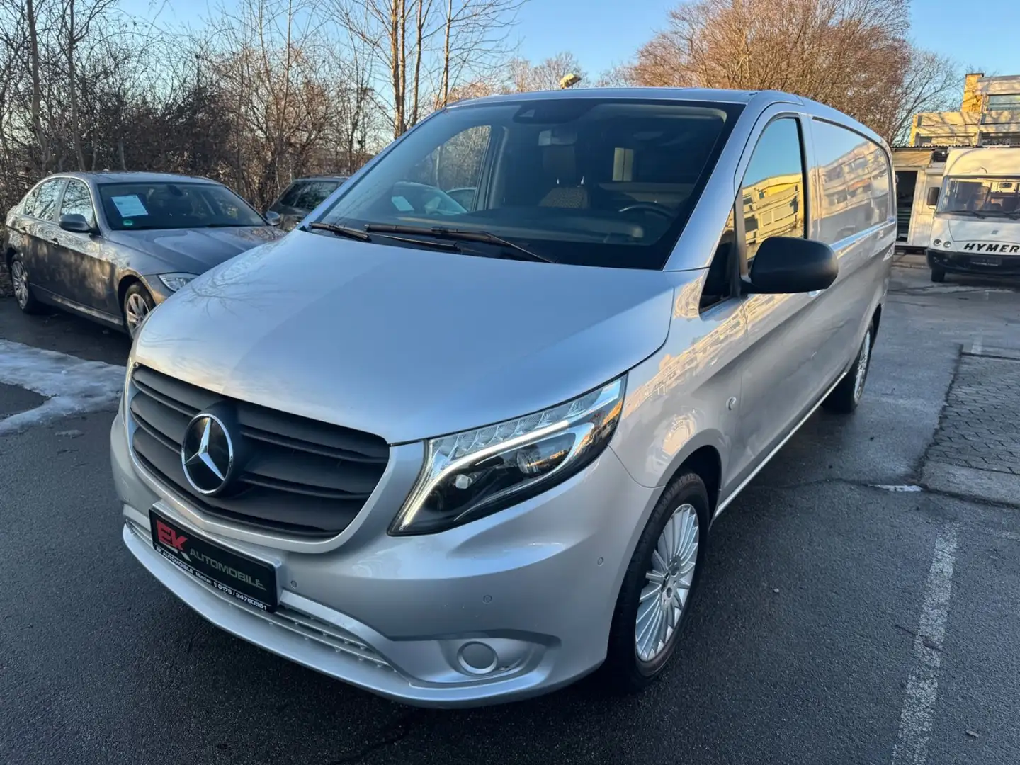 Mercedes-Benz Vito Kasten /119 CDI RWD extralang Aut Navi Kame Silber - 1