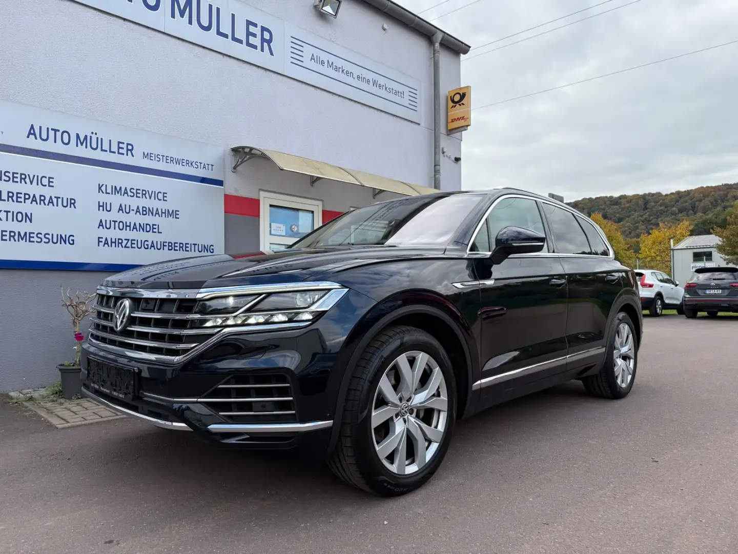 Volkswagen Touareg 4Motion/Matrix/Luft/Vollausstattung/Pano Blau - 1