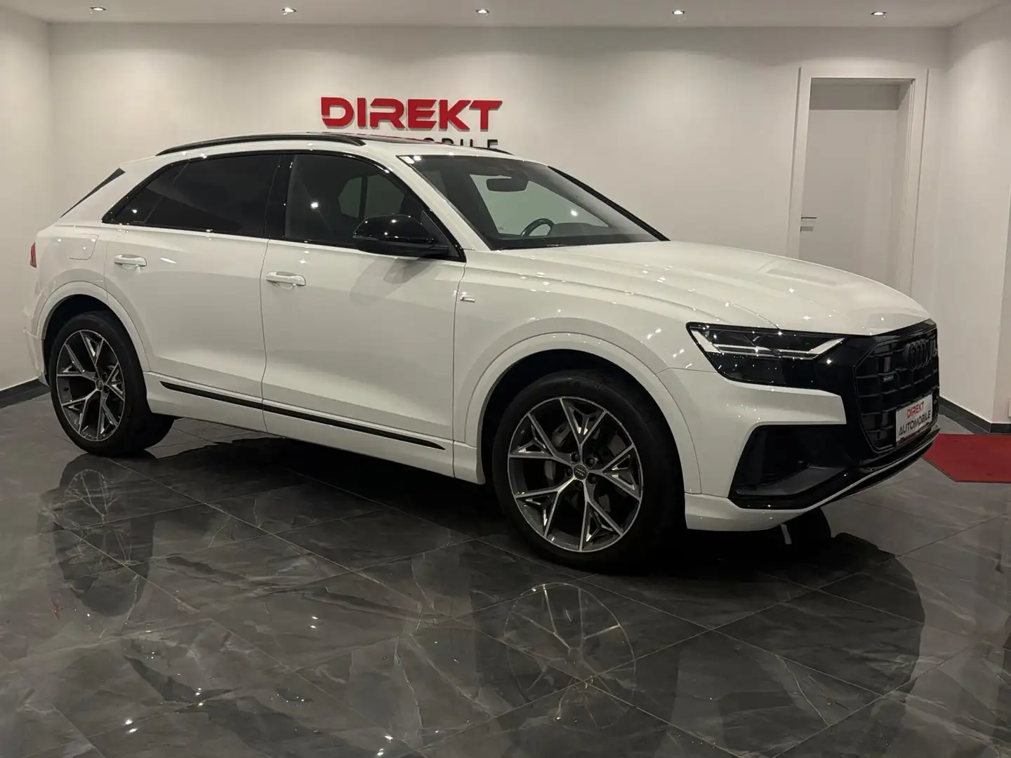Audi Q8 50 TDI quattro S-line Weiß - 1