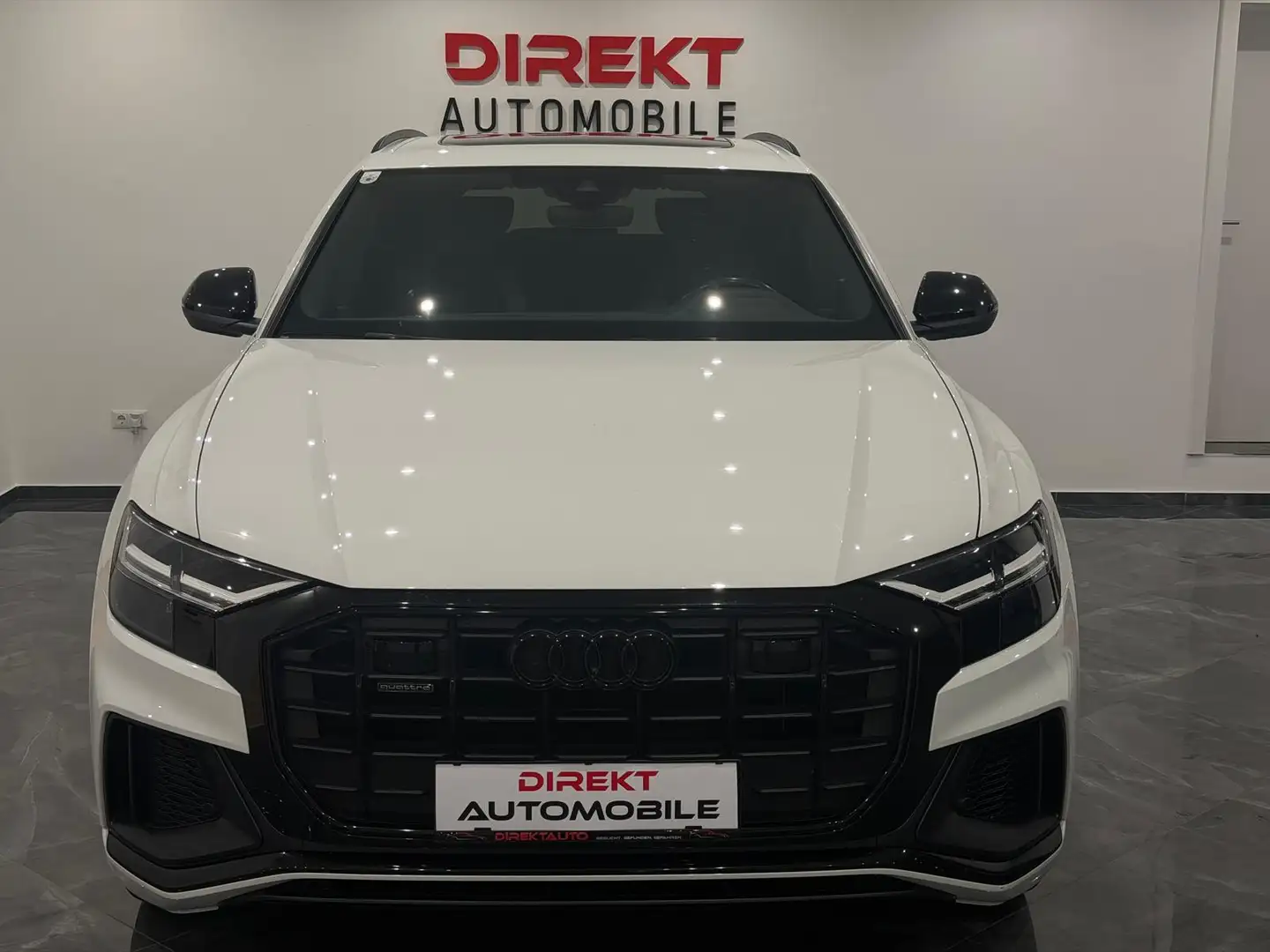 Audi Q8 50 TDI quattro S-line Weiß - 2