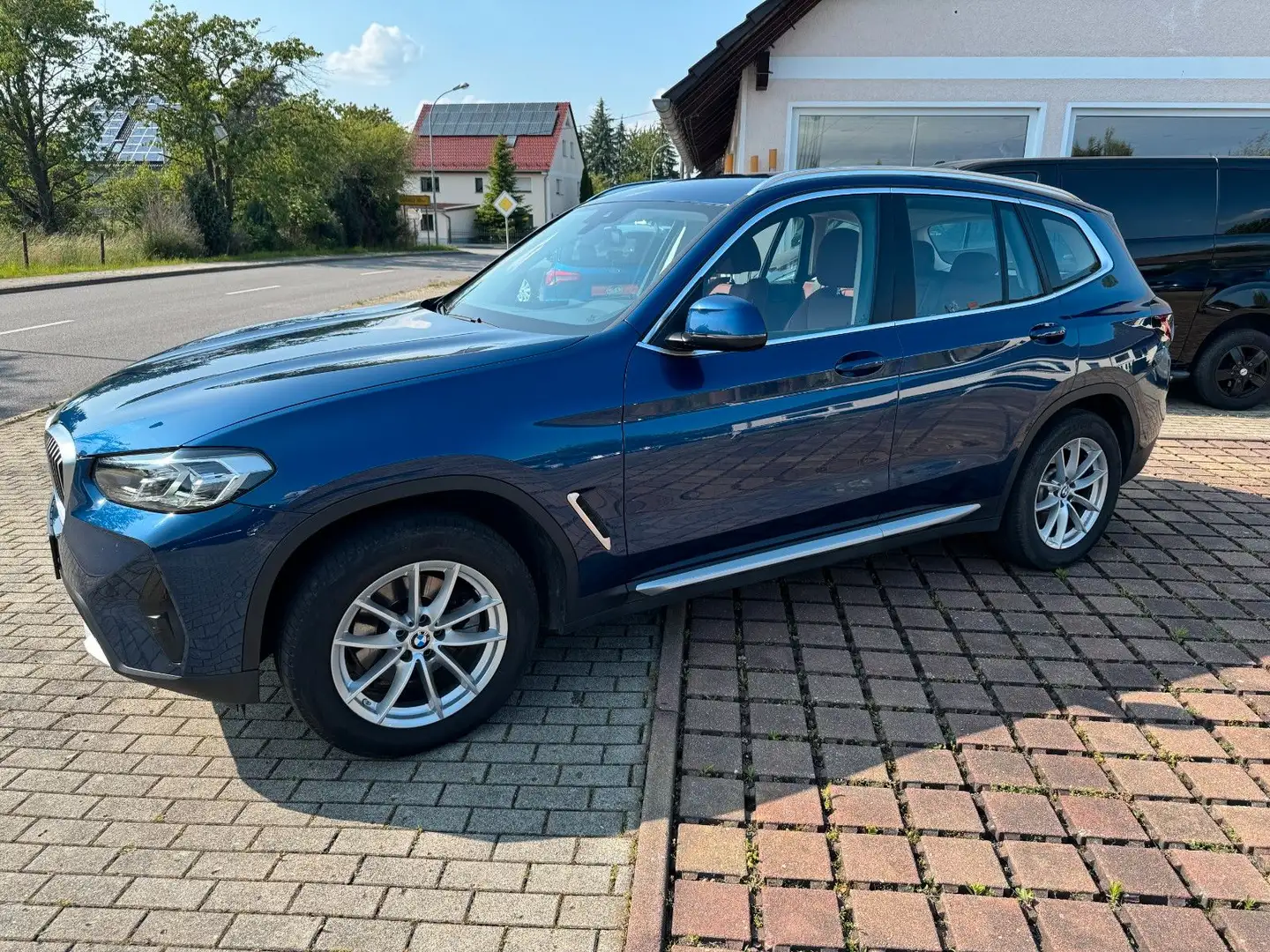 BMW X3 Baureihe X3 xDrive 20 d aus 1. Hand Blauw - 1