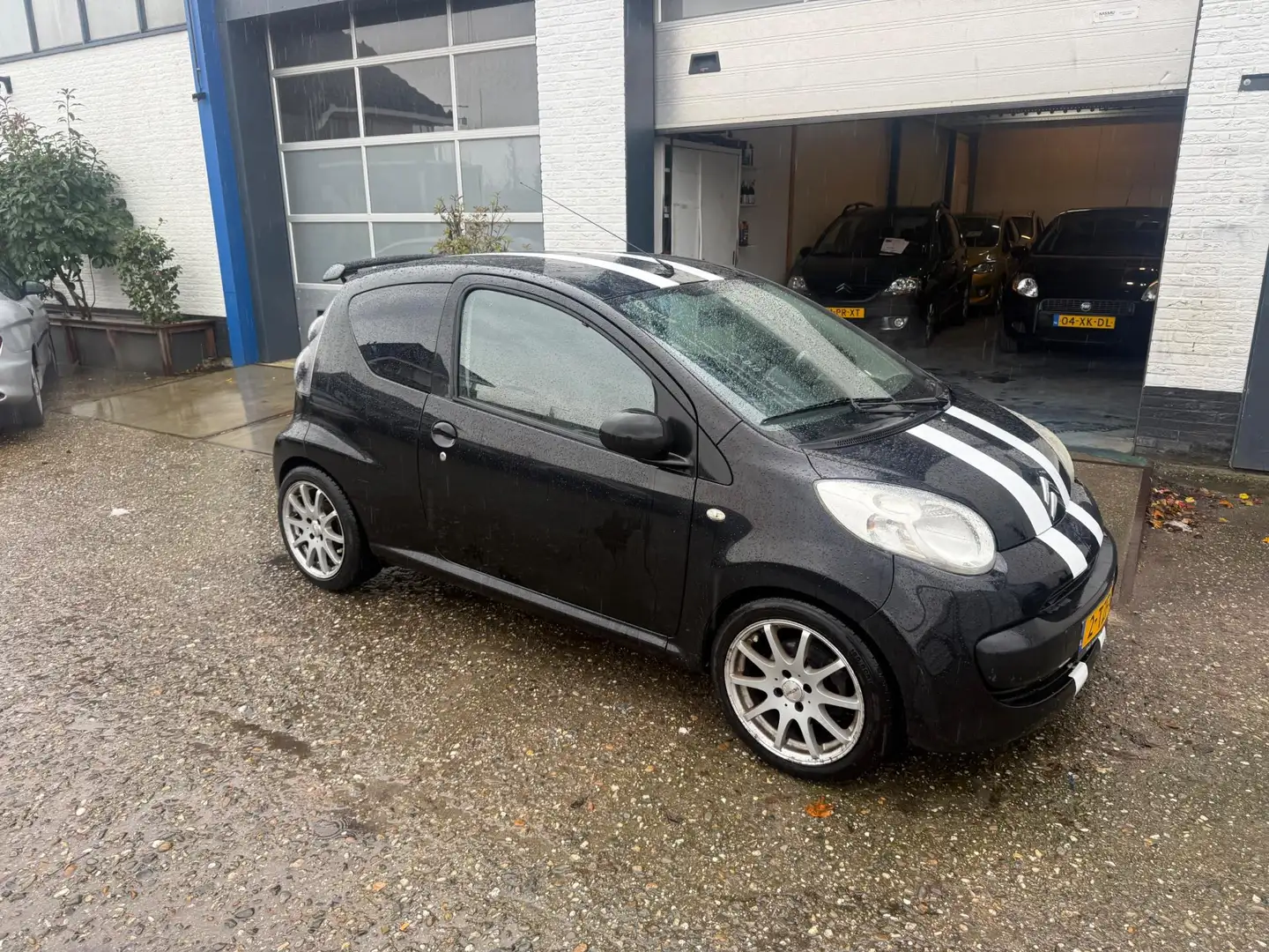 Citroen C1 1.0-12V/ Sport / met Verlaagde schroefveren, Spoil Schwarz - 2