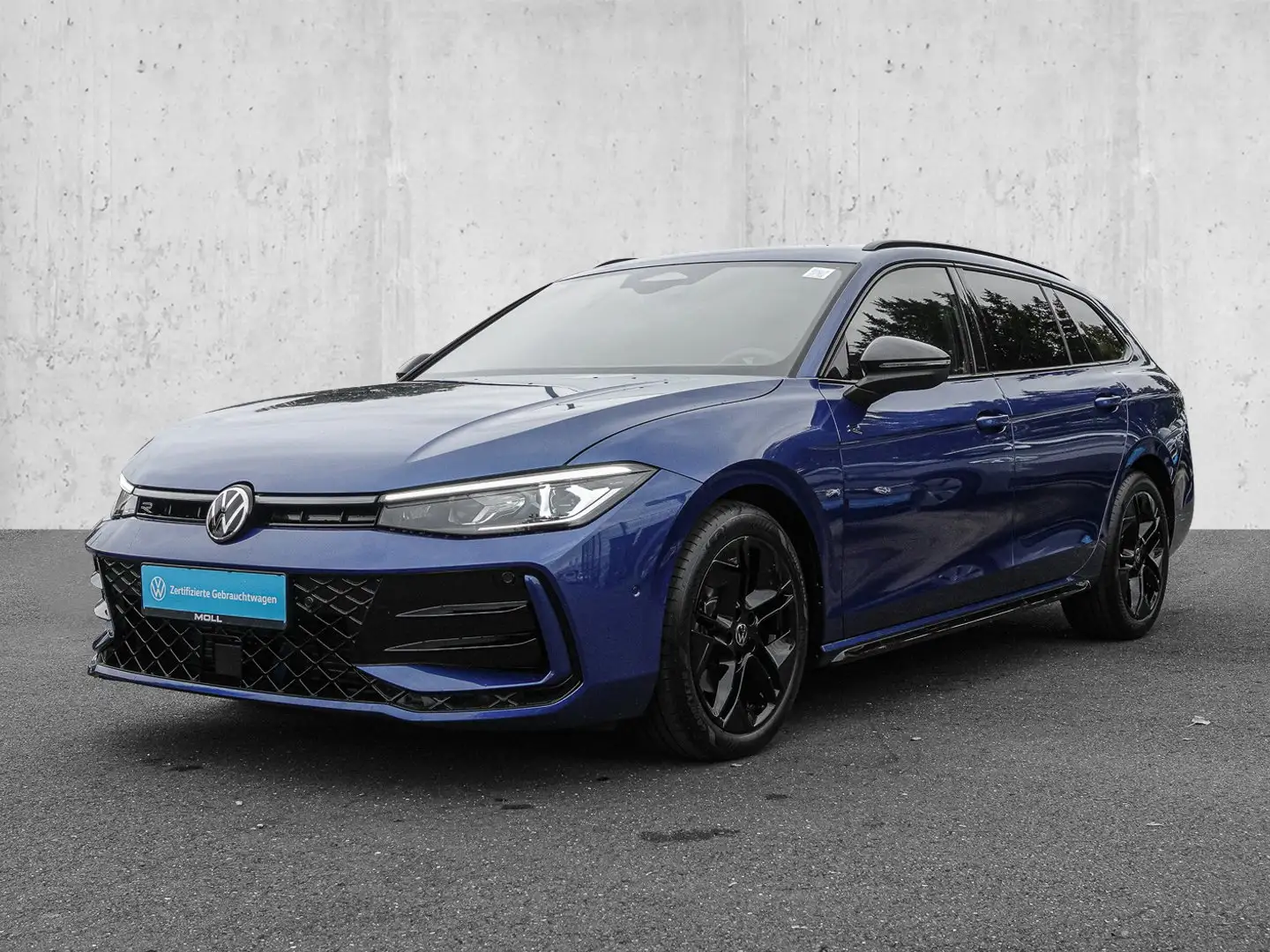 Volkswagen Passat R-Line 2.0 l TDI 7-Gang-Doppelkupplungsgetriebe Blau - 2